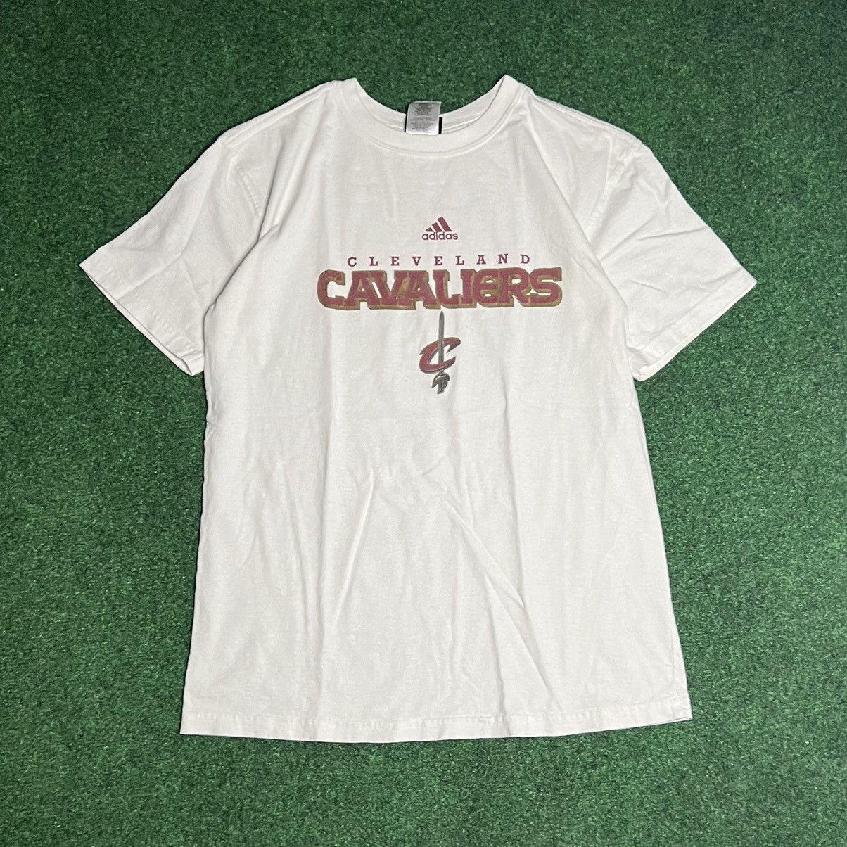 Adidas × NBA Vintage Adidas Cleveland Cavaliers NBA Graphic T-Shirt Size US L / EU 52-54 / 3 - 2 Thumbnail