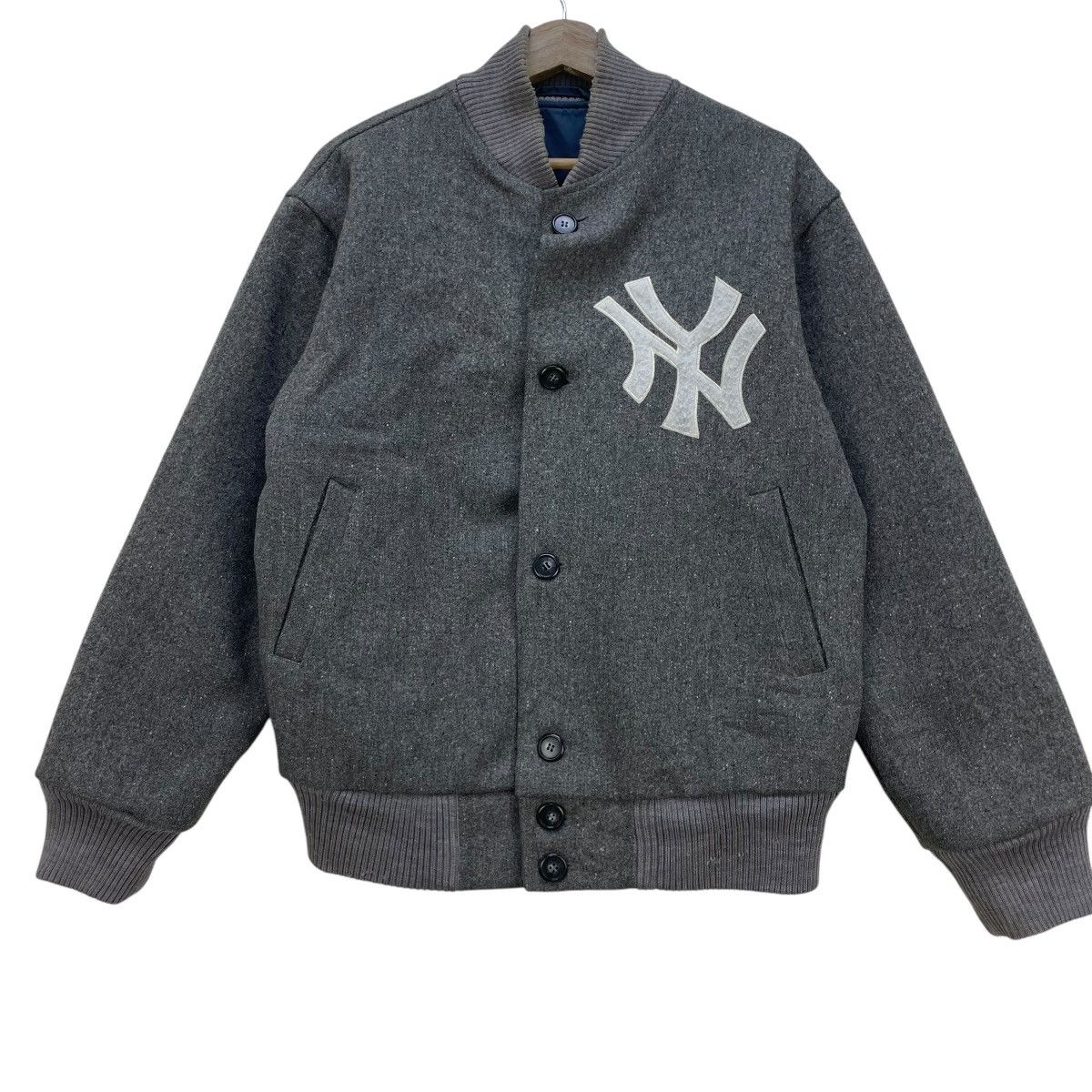 New York Yankees × Vintage 💥Vintage Bomber Varsity New York Jacket Size US M / EU 48-50 / 2 - 1 Thumbnail