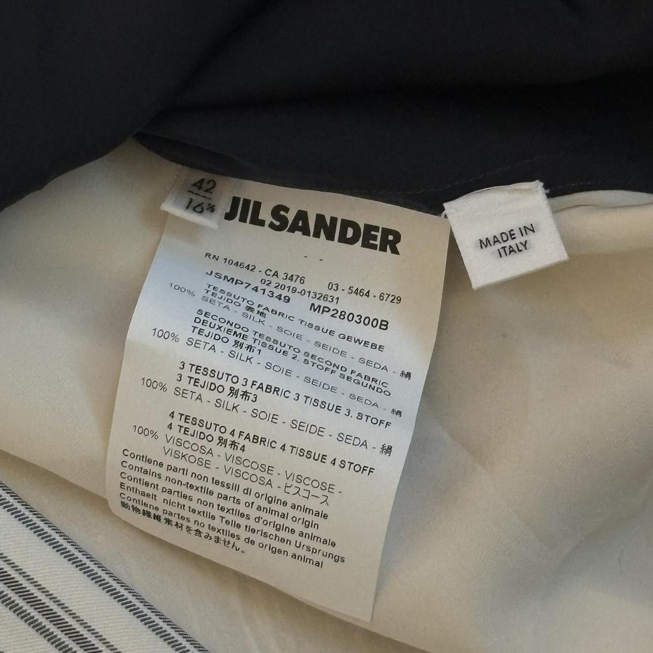 Jil Sander Jil Sander Silk Patchwork Button Up Shirt White. Size US XL / EU 56 / 4 - 6 Thumbnail