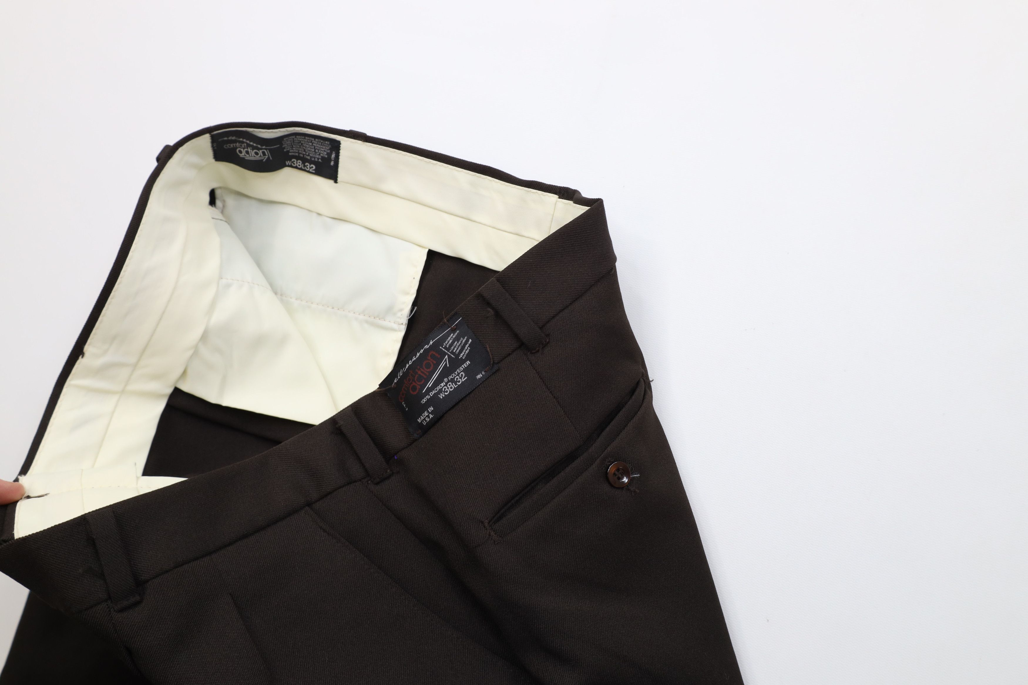 Vintage Deadstock Vintage 70s Streetwear Wide Leg Chino Pants USA Size US 38 / EU 54 - 10 Thumbnail