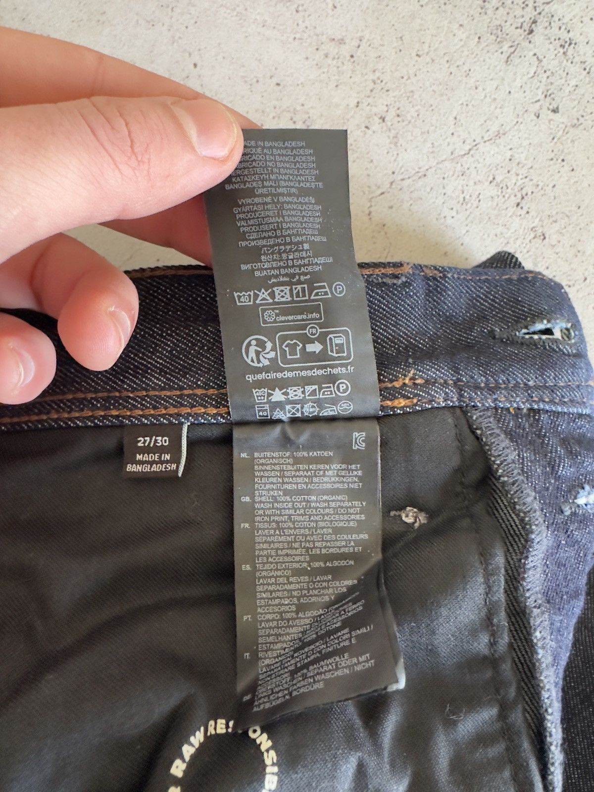 G-Star G Star Raw 3D Arc Denim Jeans Size 27/30 Size US 27 - 12 Thumbnail