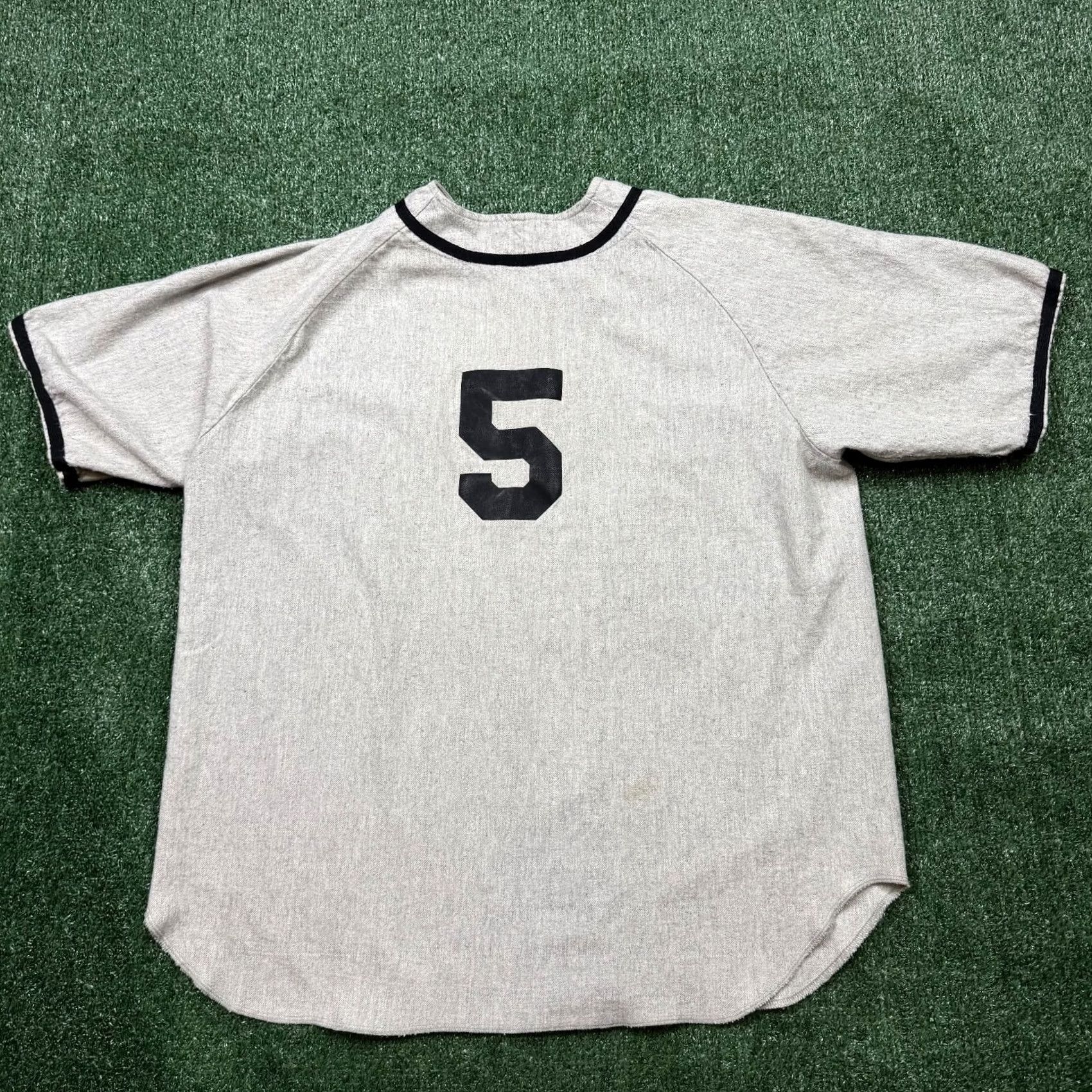 Vintage VINTAGE Empire Sporting Goods Baseball Jersey Size XL Gray 80s Made In USA Men's Size US XL / EU 56 / 4 - 3 Thumbnail