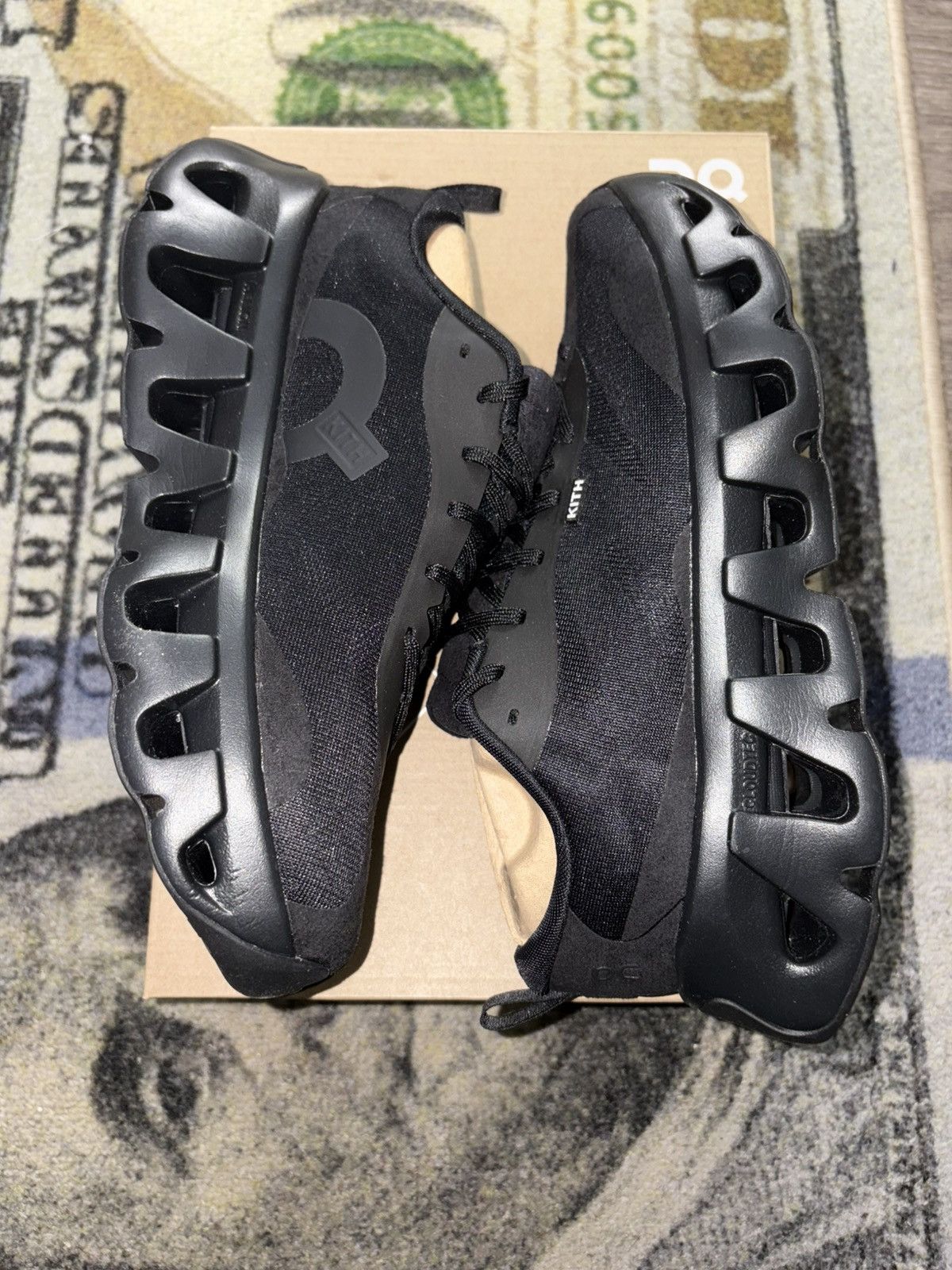 Kith × On On Running K-Tech 1 Kith Black (7 Mens) Size US 8.5 / IT 38.5 - 3 Thumbnail