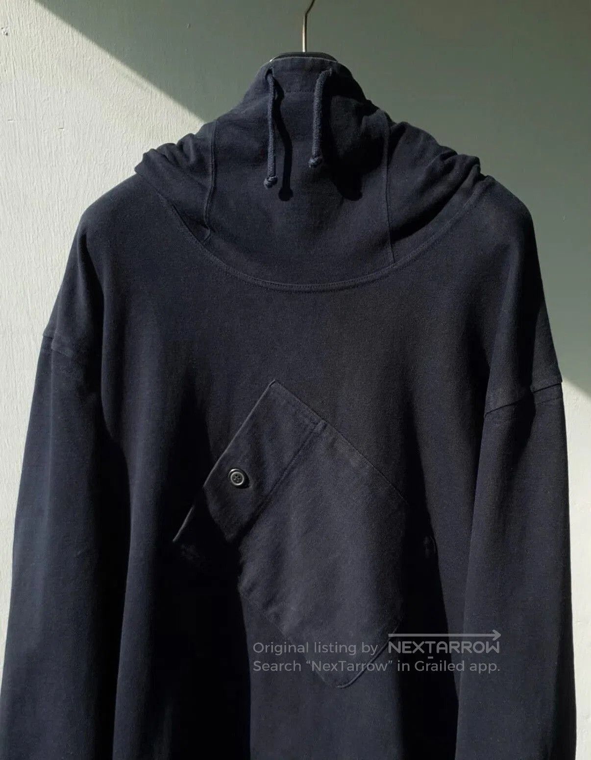 Issey Miyake Issey Miyake 90s Pocket Hooded Sweatshirt. Size US M / EU 48-50 / 2 - 3 Thumbnail