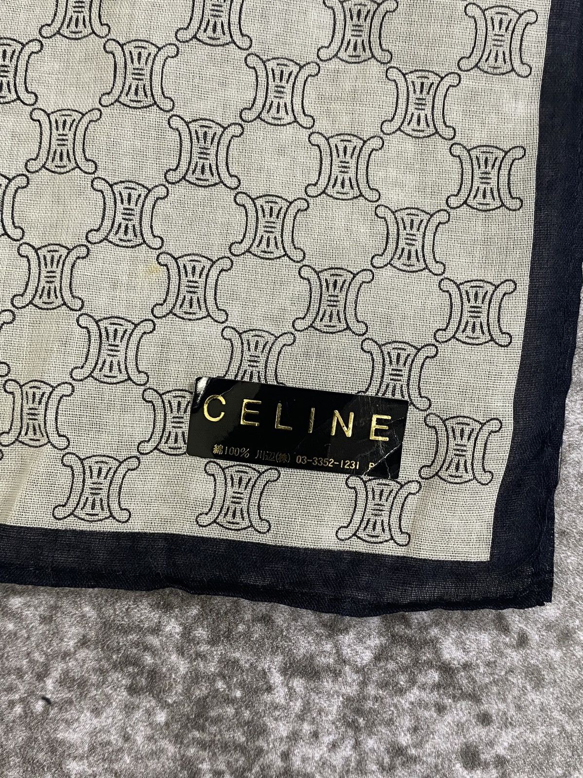 Celine Celine Handkerchief / Bandana / Neckerchief Size ONE SIZE - 3 Thumbnail