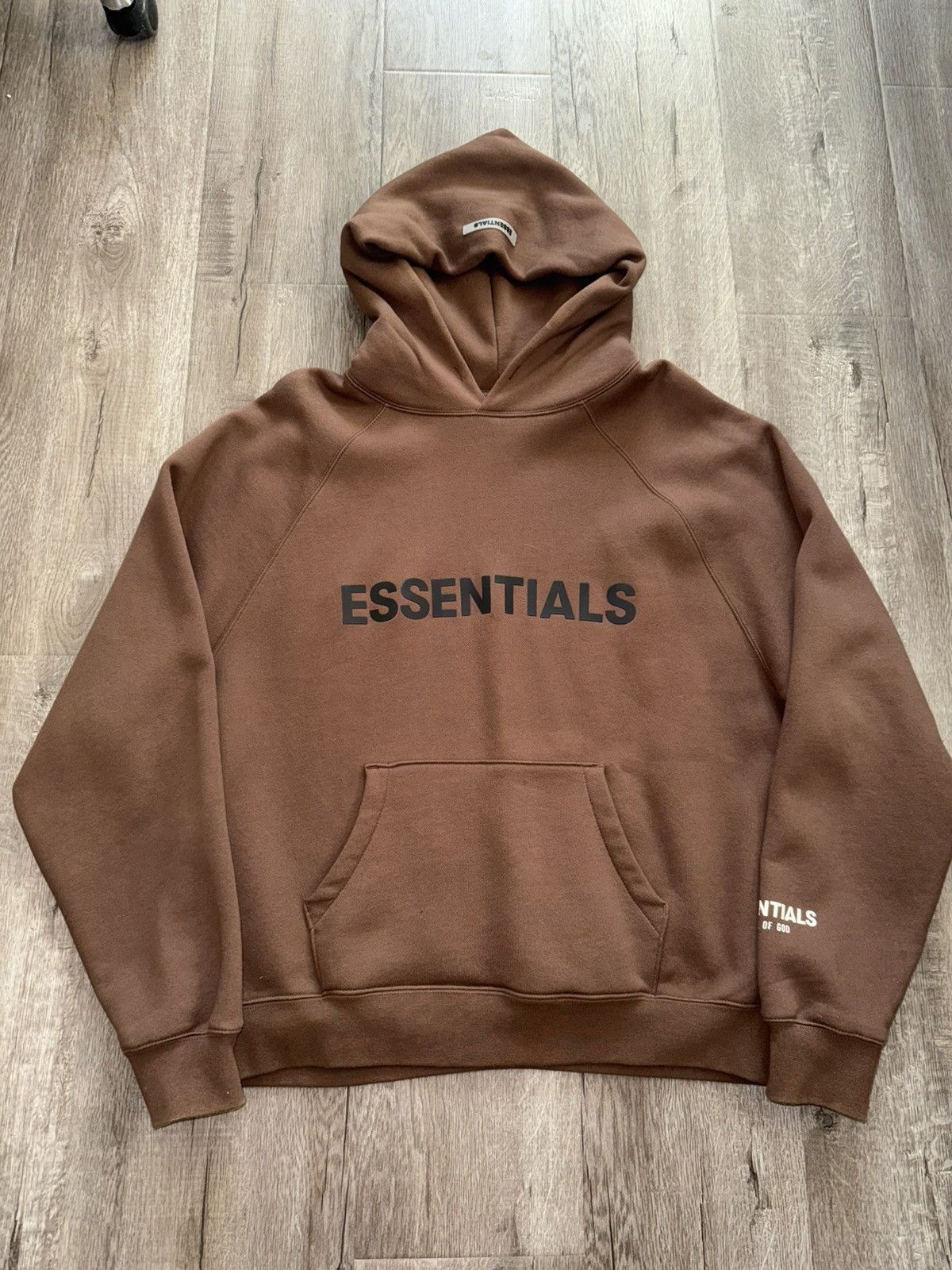 Essentials Fear of God Essentials Exclusive Brown Hoodie Size US M / EU 48-50 / 2 - 3 Thumbnail