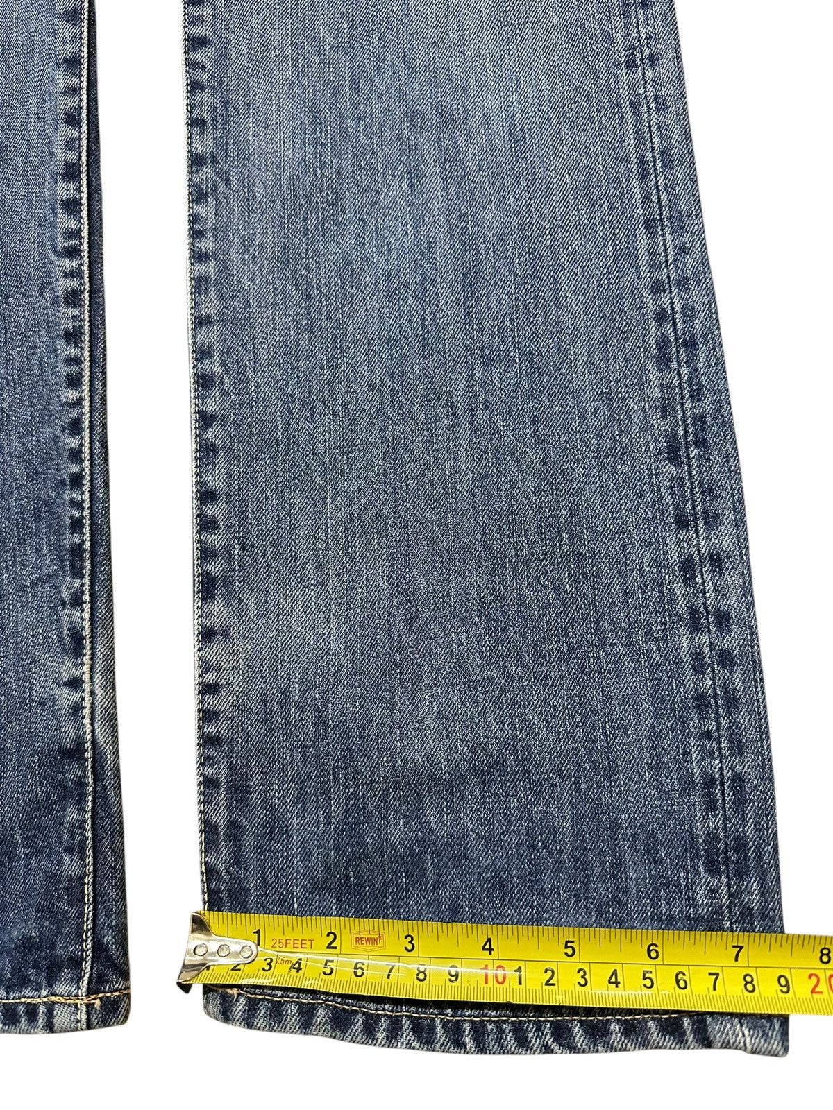 Other Vintage Japanese Brand Blue Faded Wash Style Jeans Size US 34 / EU 50 - 17 Thumbnail