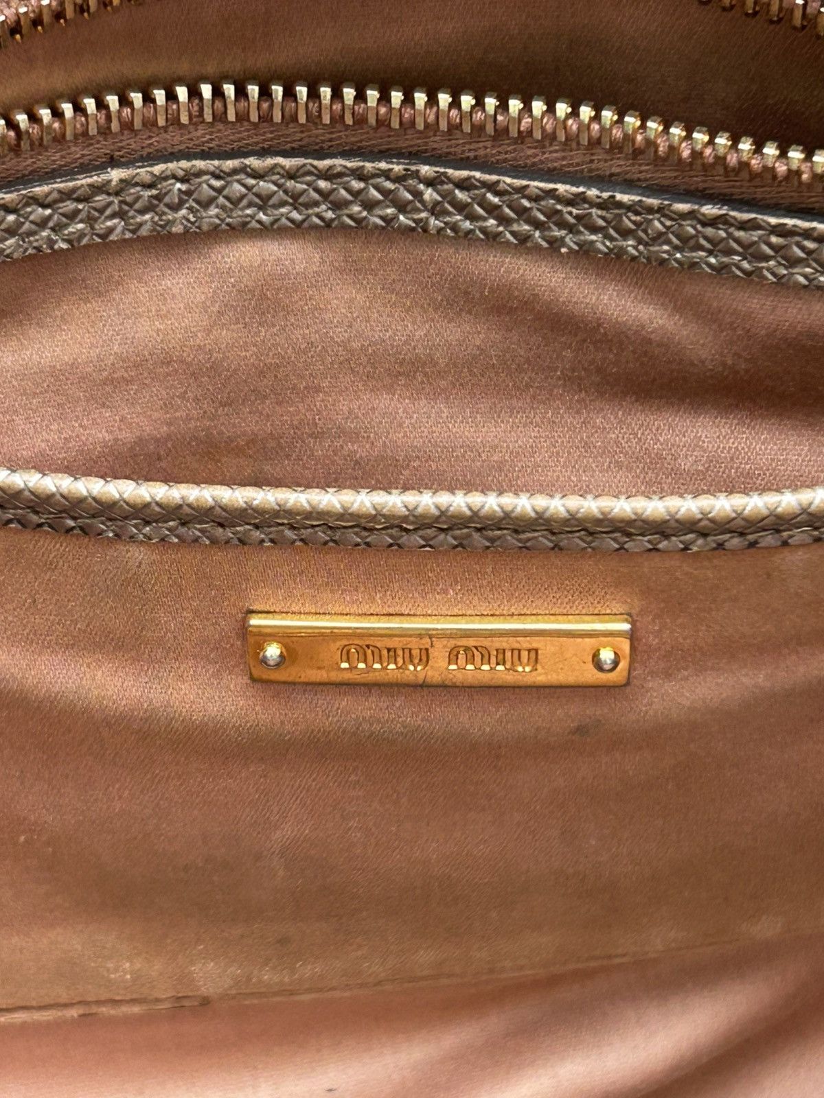 Miu Miu Bag miu miu grey Size ONE SIZE - 7 Thumbnail