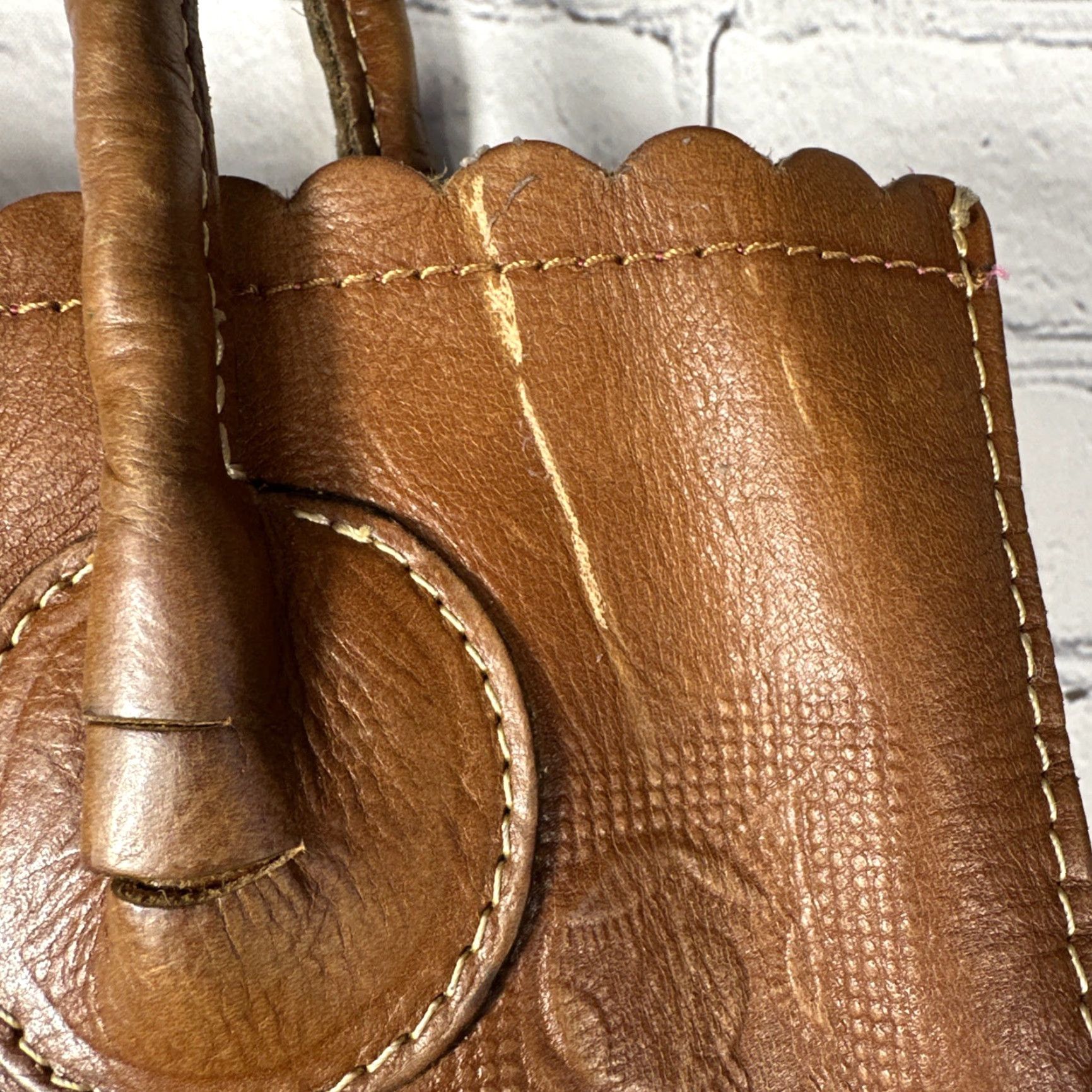 Patricia Nash Patricia Nash Leather CAVO Tote Bag Purse Boho Hobo Large Brown Floral Distressed Designer Western CAVO Womens Size ONE SIZE - 2 Thumbnail