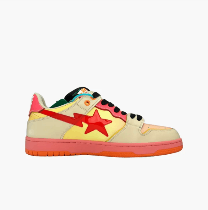 Bape Casual low cut sports shoes Size US 9.5 / EU 42-43 - 3 Thumbnail