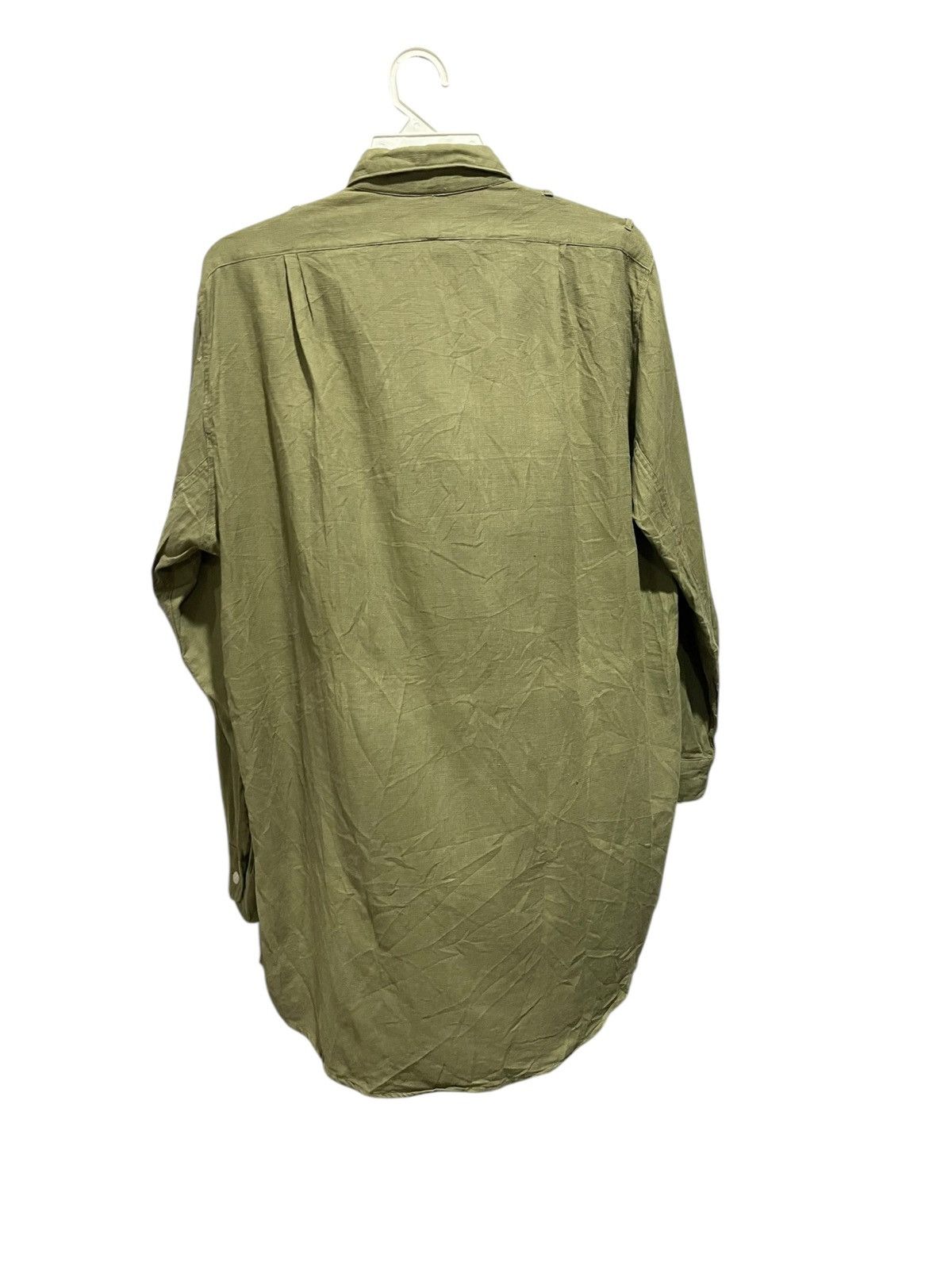 Orslow Very Rare 1960s Czech Republic Granpa Military Shirt Size US L / EU 52-54 / 3 - 14 Thumbnail