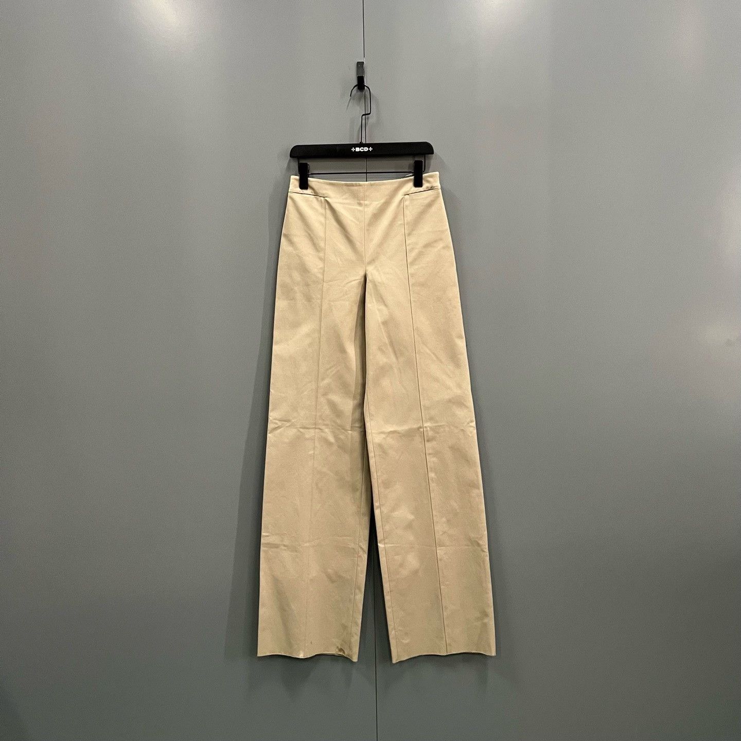 Hermes Hermes High-Waist Beige Pants 34 Women Size 34" / US 12 / IT 48 - 1 Thumbnail
