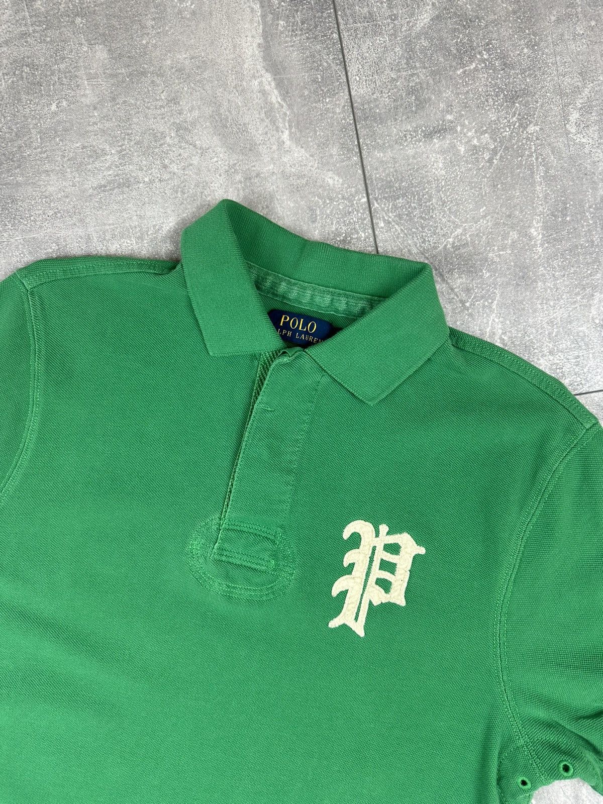 Polo Ralph Lauren Polo Ralph Lauren Y2K Overprint Logo Polo T-Shirt Size US S / EU 44-46 / 1 - 2 Thumbnail