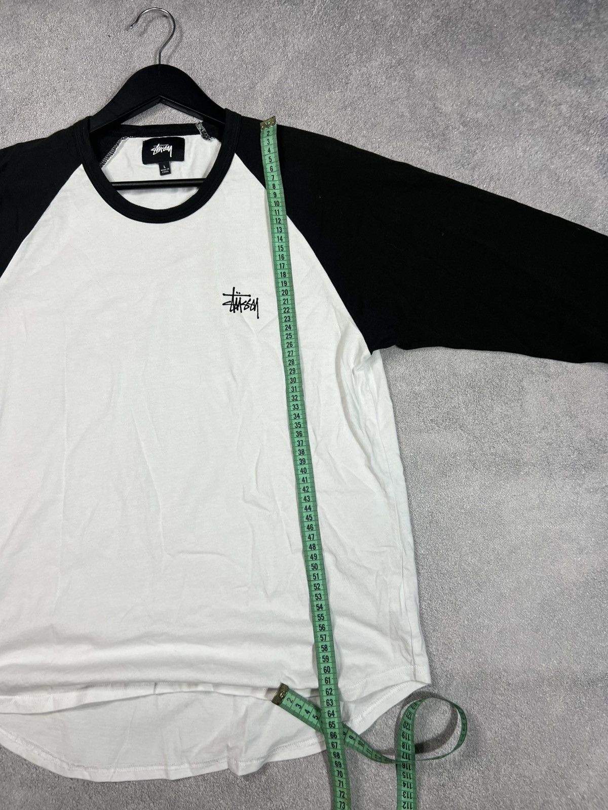 Stussy 🖤VINTAGE CRAZY STUSSY CHIEF KIEF STYLE Y2K LONGSLEEVE JACKET Size US L / EU 52-54 / 3 - 10 Thumbnail