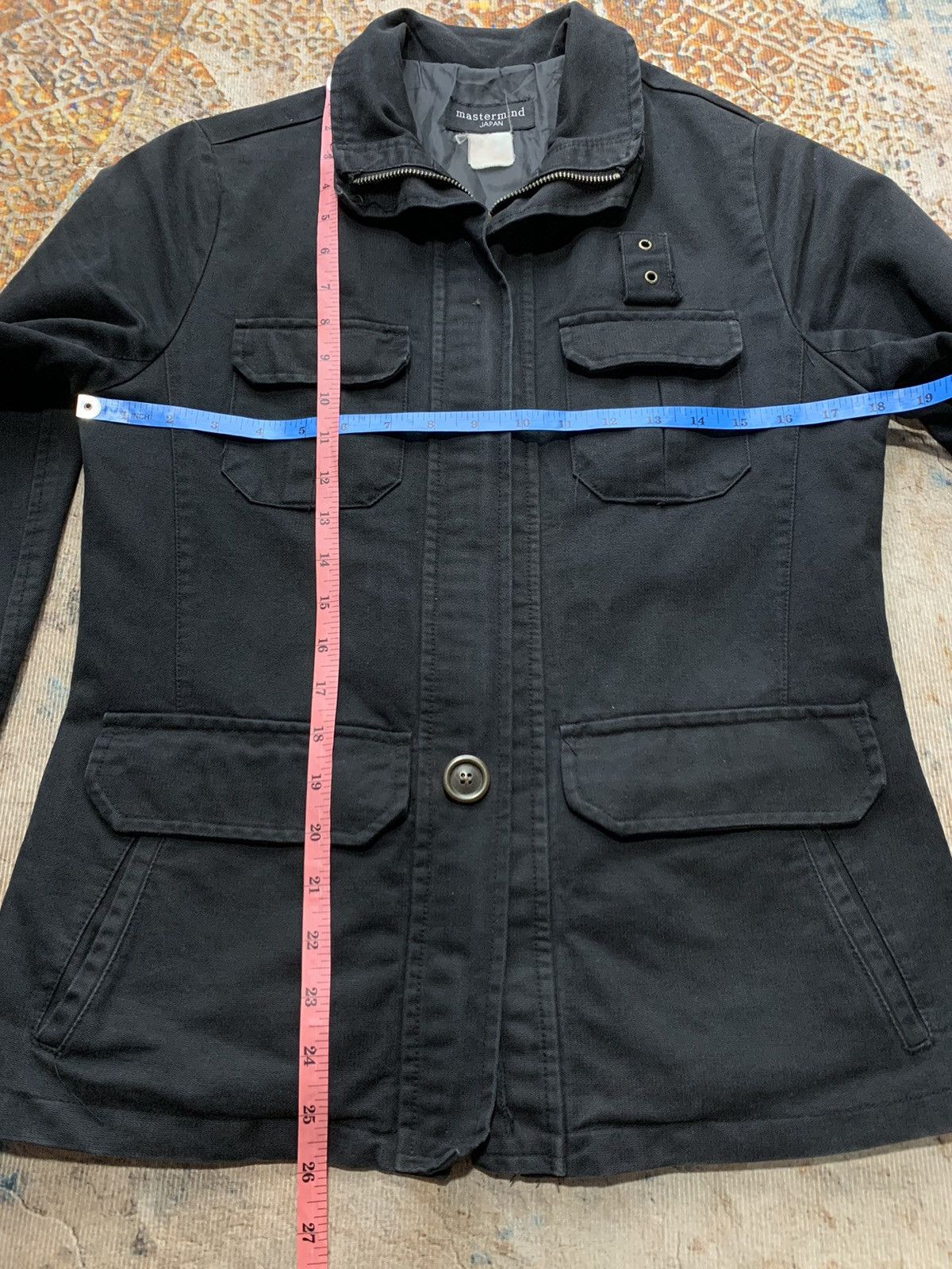 Mastermind Japan Mastermind Japan Military Distressed black Faded Jacket Size US S / EU 44-46 / 1 - 5 Thumbnail