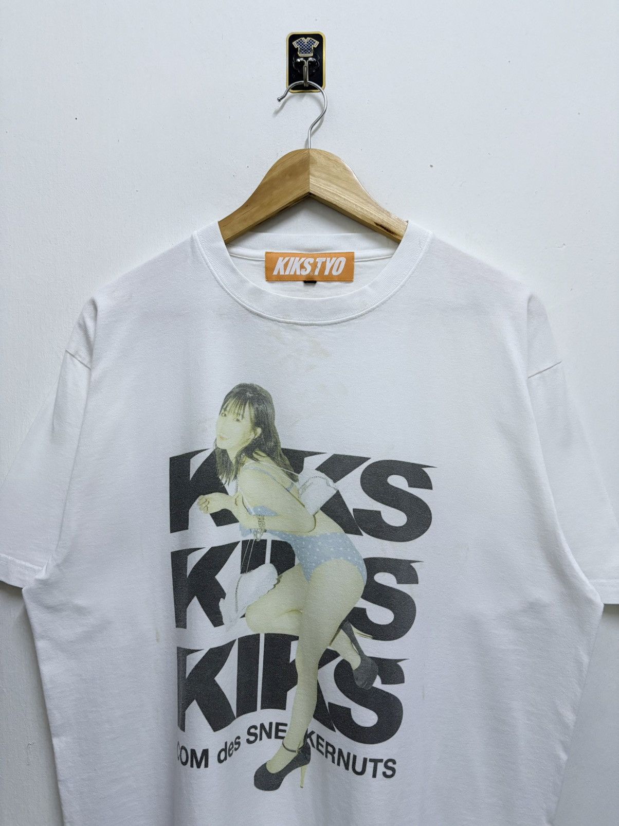 KIKS TYO 2000's Kikstyo Ripoff CdG / Ayako Inokuchi T-Shirt Size US L / EU 52-54 / 3 - 3 Thumbnail