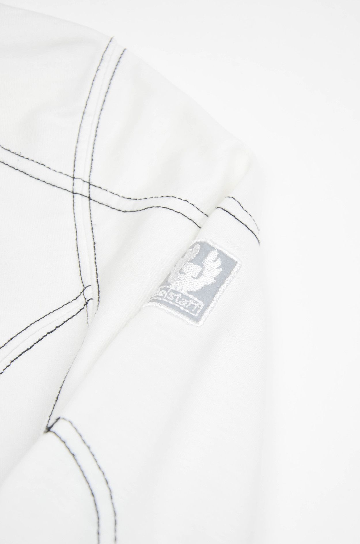 Belstaff Belstaff Women’s White Track Moto Jacket - Size 36 Size XS / US 0-2 / IT 36-38 - 5 Thumbnail