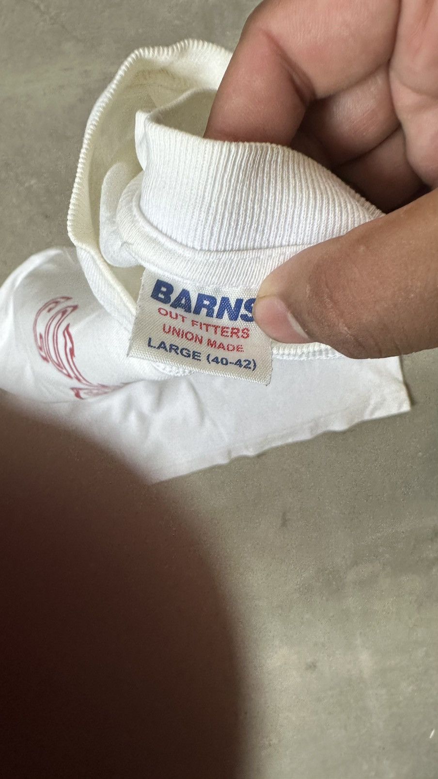 BARNS OUTFITTERS VINTAGE DARNS COLGATE UNIVERSITY TEE Size US M / EU 48-50 / 2 - 5 Thumbnail