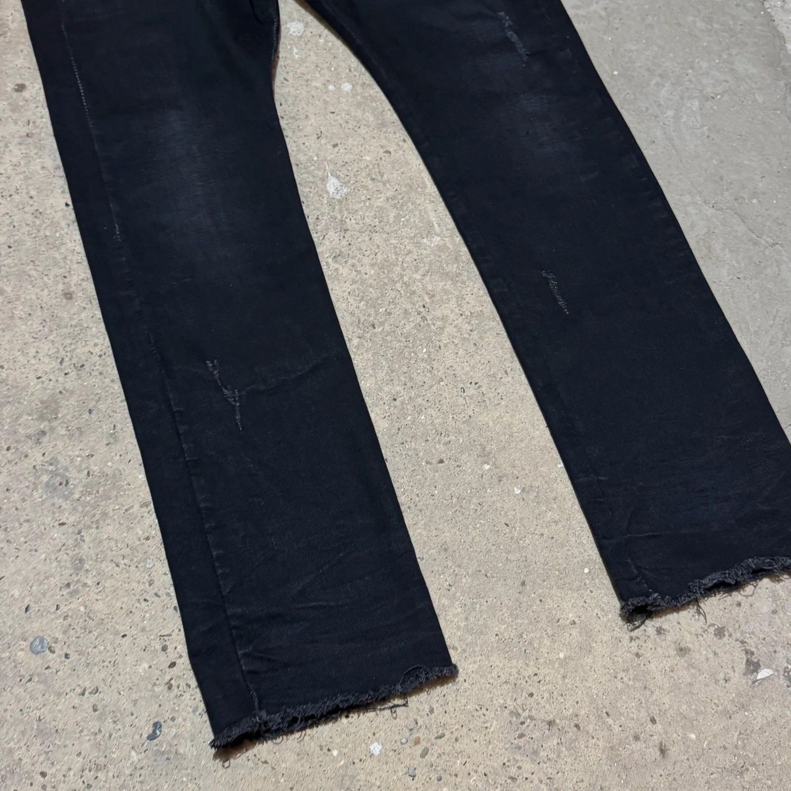 10sei0otto 10Sei0otto scar stitch distressed drop crotch denim Size US 34 / EU 50 - 5 Thumbnail