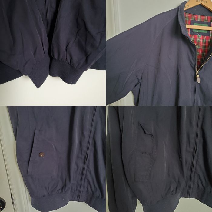 Orvis Orvis Harrington Windbreaker Jacket Men's Large Navy Blue Grailed