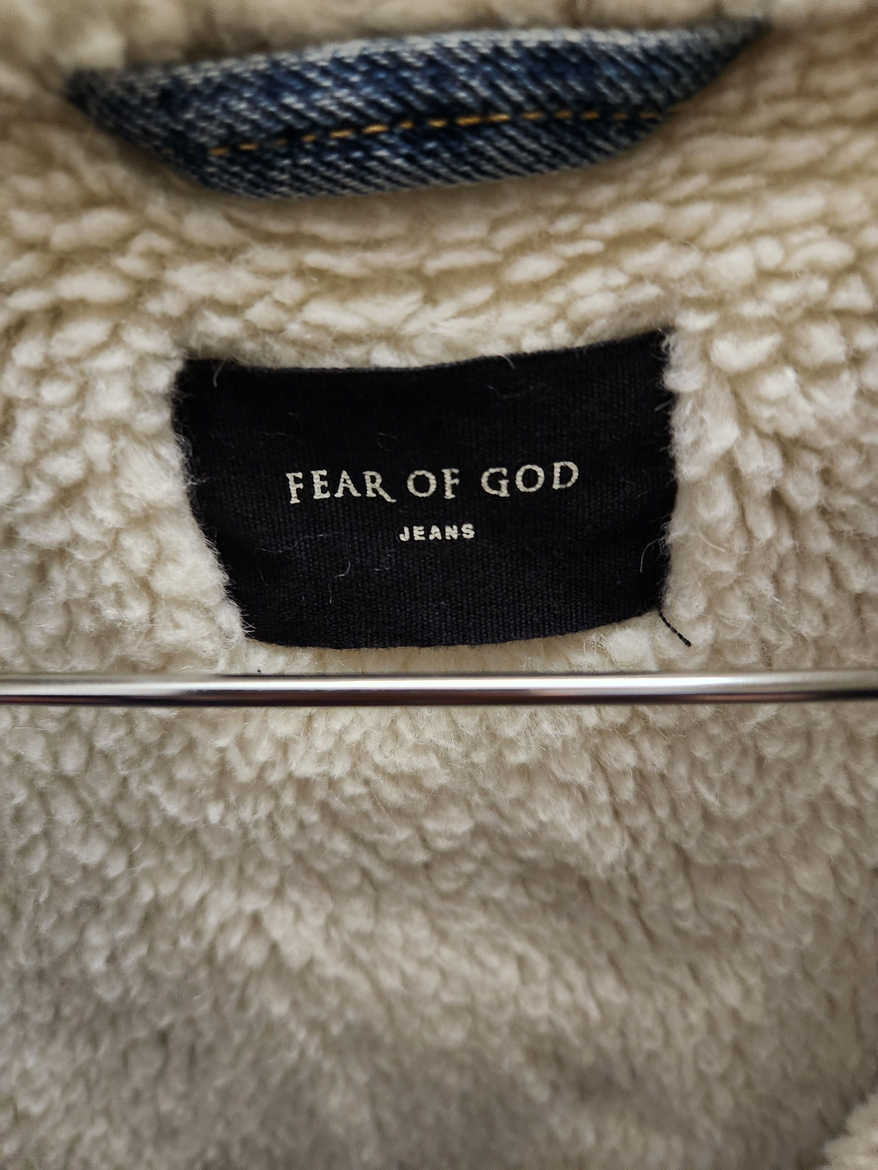 Fear of God Denim shearling Coat Size US M / EU 48-50 / 2 - 4 Thumbnail