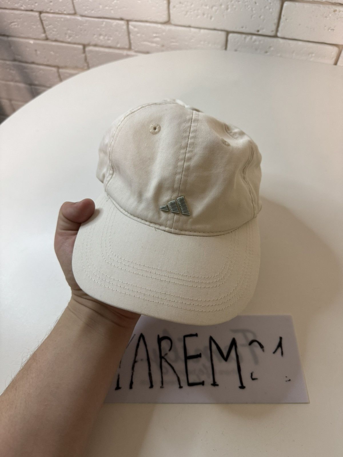 Vintage Adidas vintage cap hat Size ONE SIZE - 2 Thumbnail