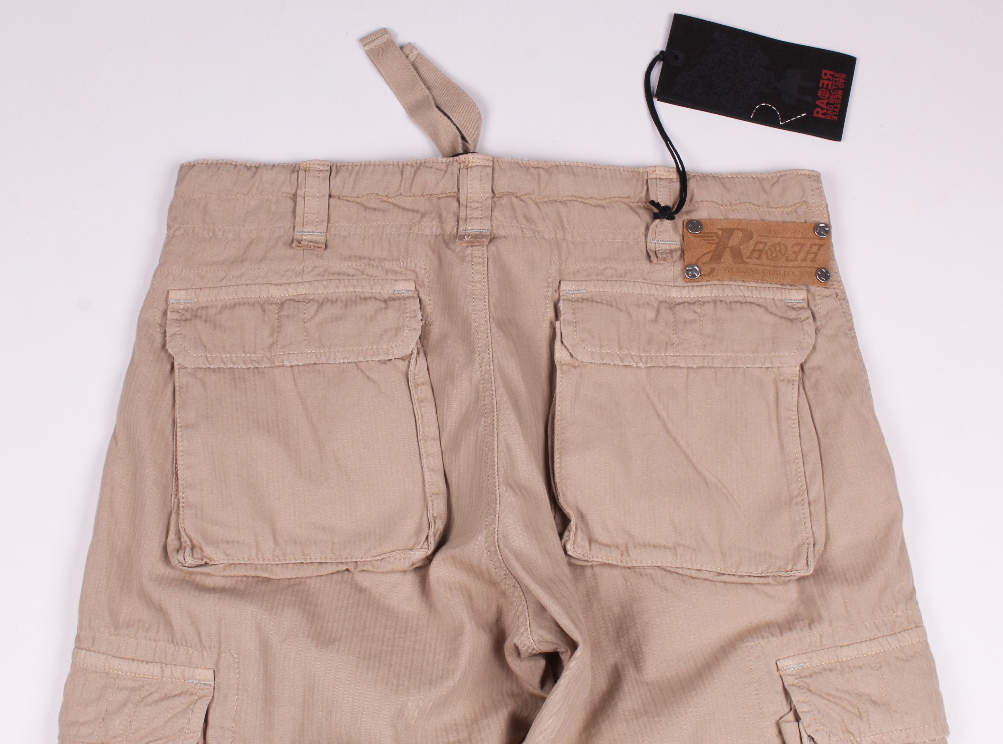 Vintage Raer Vintage Y2K Embroidered Combat Cargo Pants Size 30" / US 8 / IT 44 - 9 Thumbnail