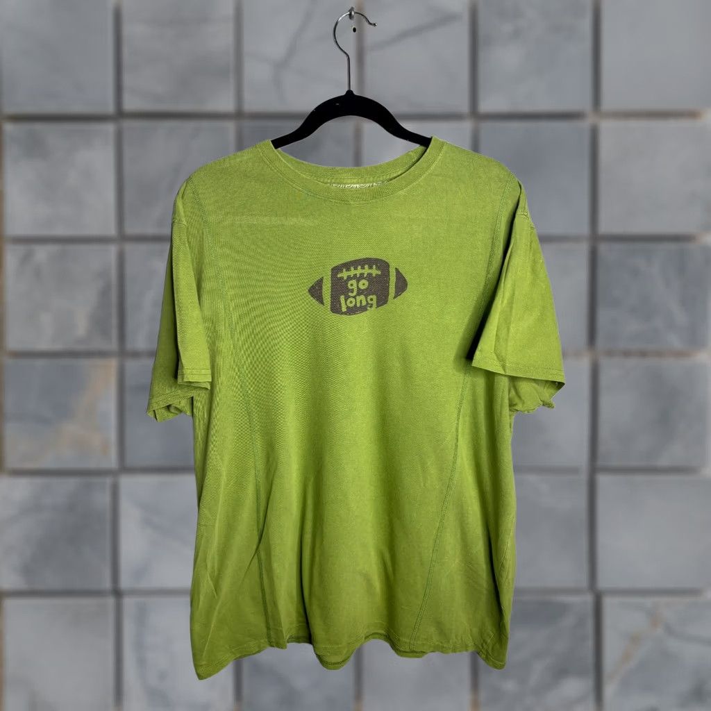 Life is Good Life is Good Football Go Long T-Shirt Men's XL Teal Green Graphic Print Outdoor Size US L / EU 52-54 / 3 - 1 Thumbnail