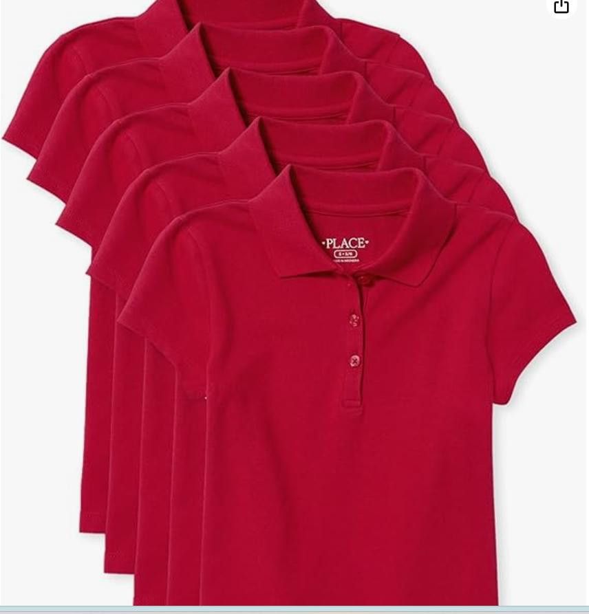 Designer Children’s Place Multipack Short Sleeve 5 packMEDIUM 5/6 Size US XXS / EU 40 - 1 Thumbnail