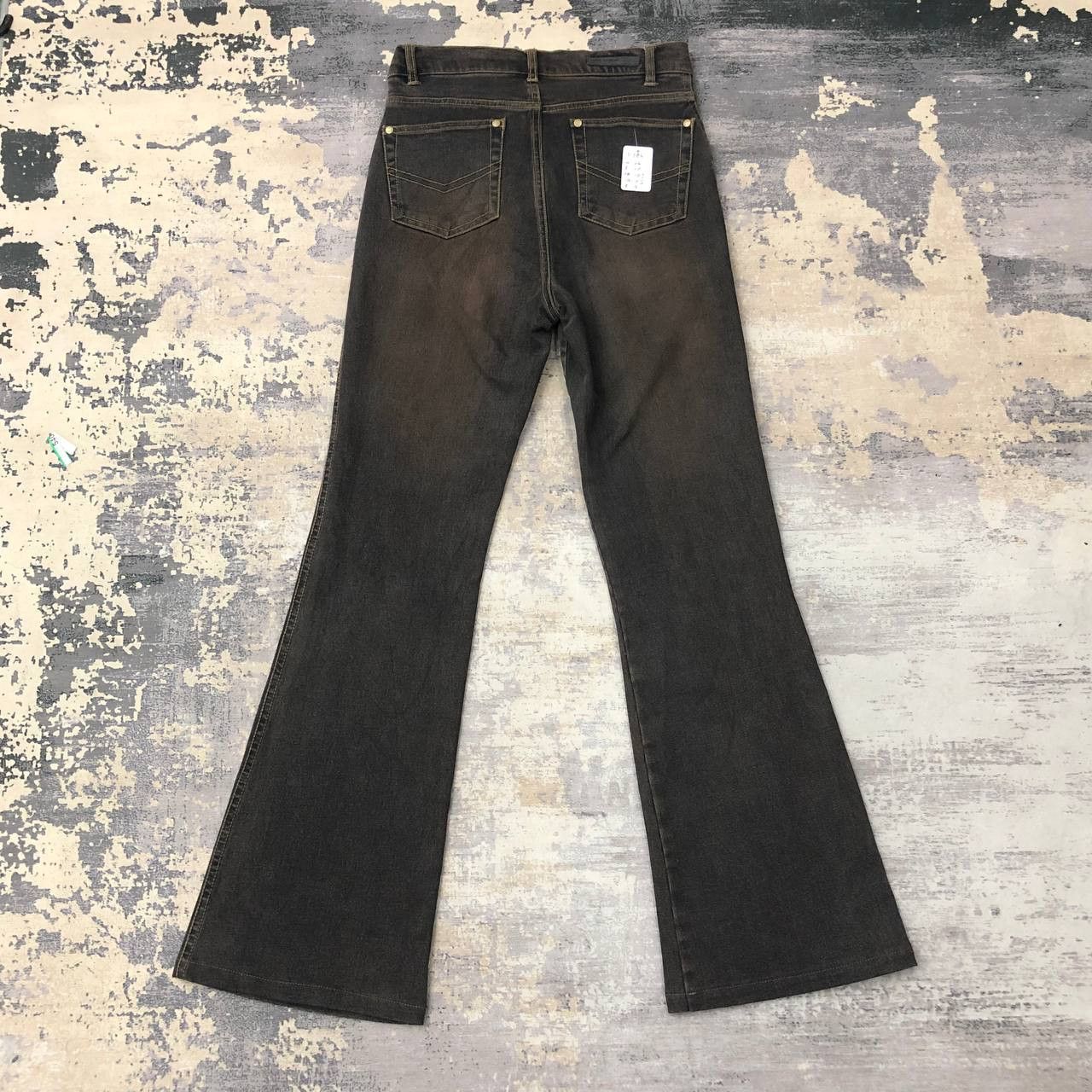 Japanese Brand P786 JAPAN GAVI DI GAVI RUSTY FLARED JEANS Size US 26 / EU 42 - 2 Thumbnail
