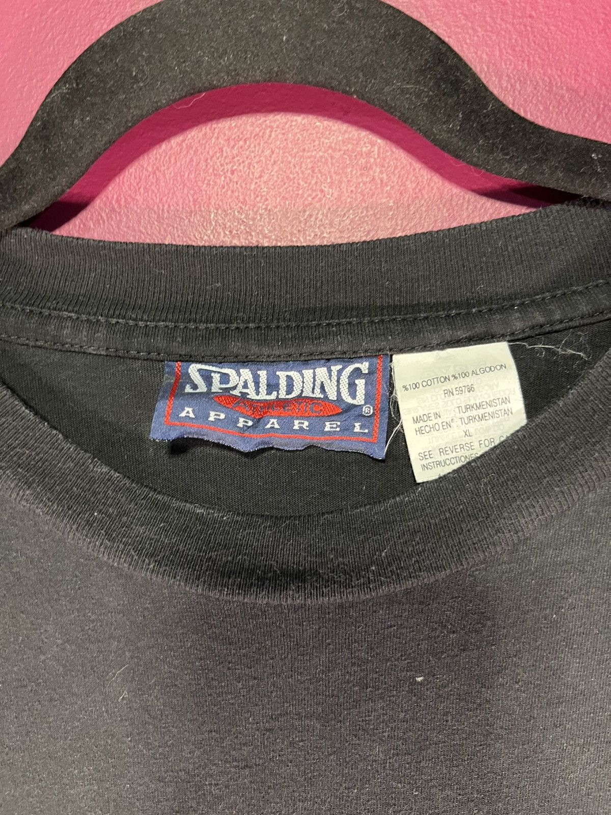 Spalding Vintage spalding graphic tee Size US XL / EU 56 / 4 - 4 Thumbnail