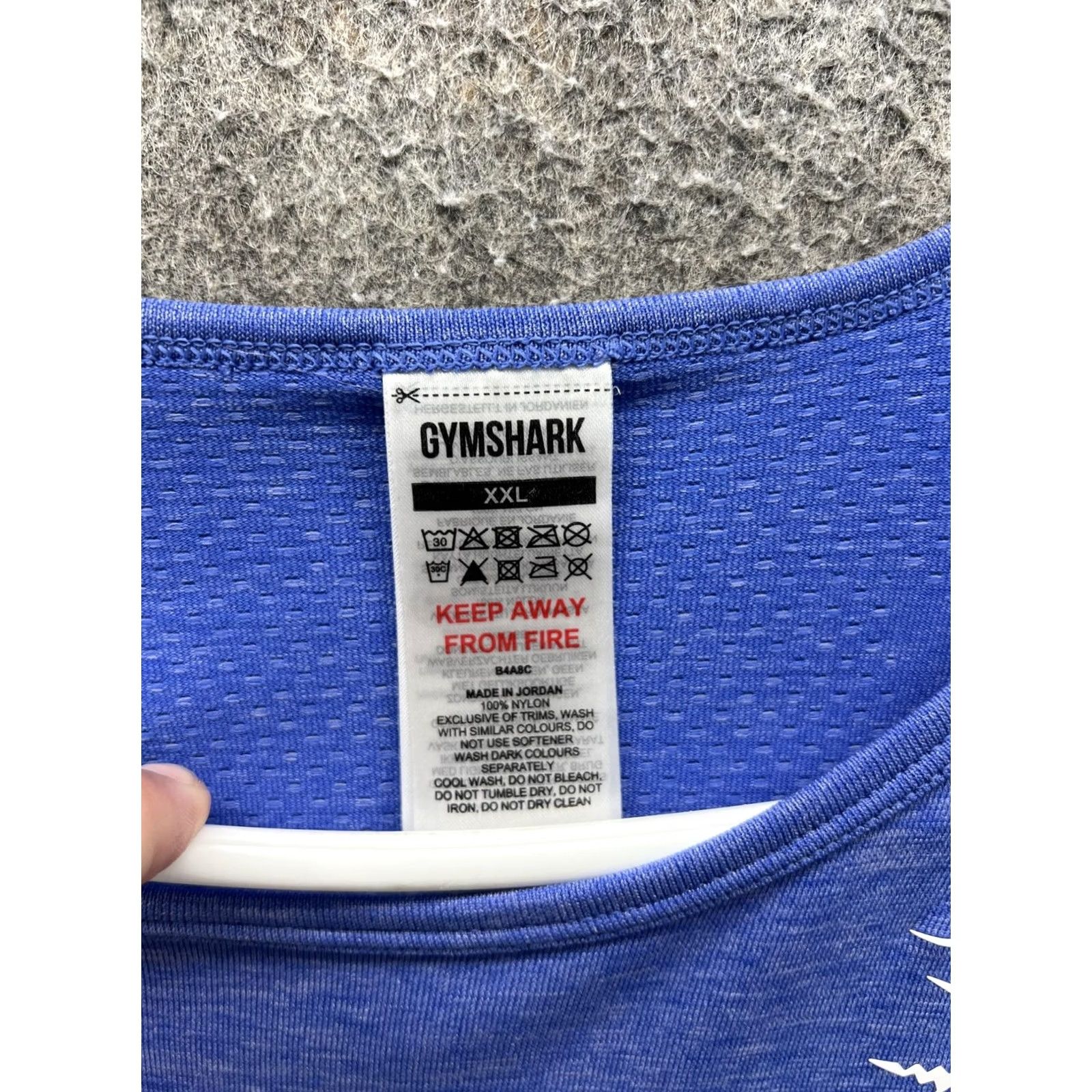 Gymshark Gymshark Womens XXL Blue Long Sleeve Shirt Size XXL / US 16-18 / IT 52-54 - 4 Thumbnail