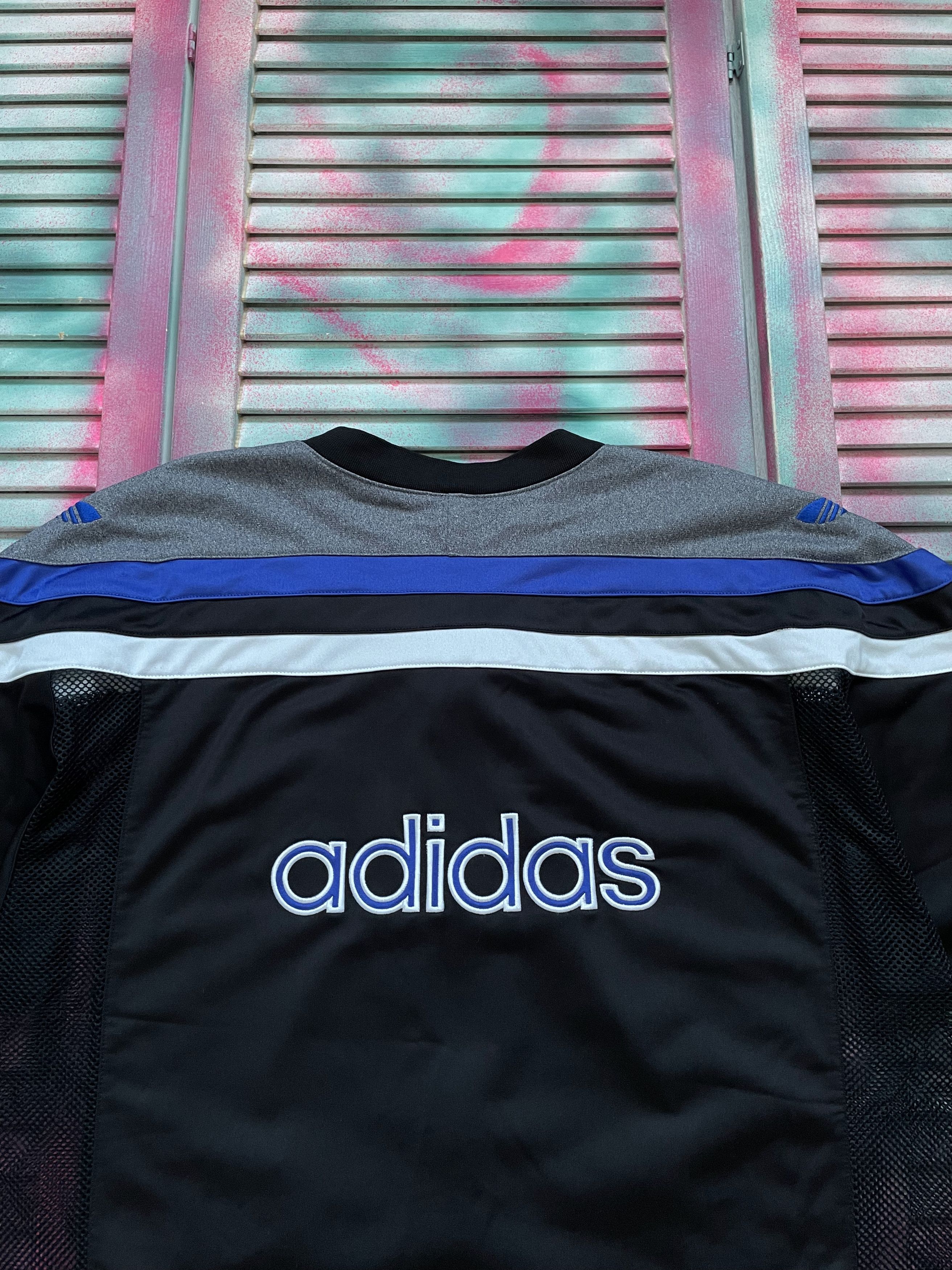 Adidas Vintage 90s Adidas Hockey Rugby Style Jersey Size US M / EU 48-50 / 2 - 7 Thumbnail