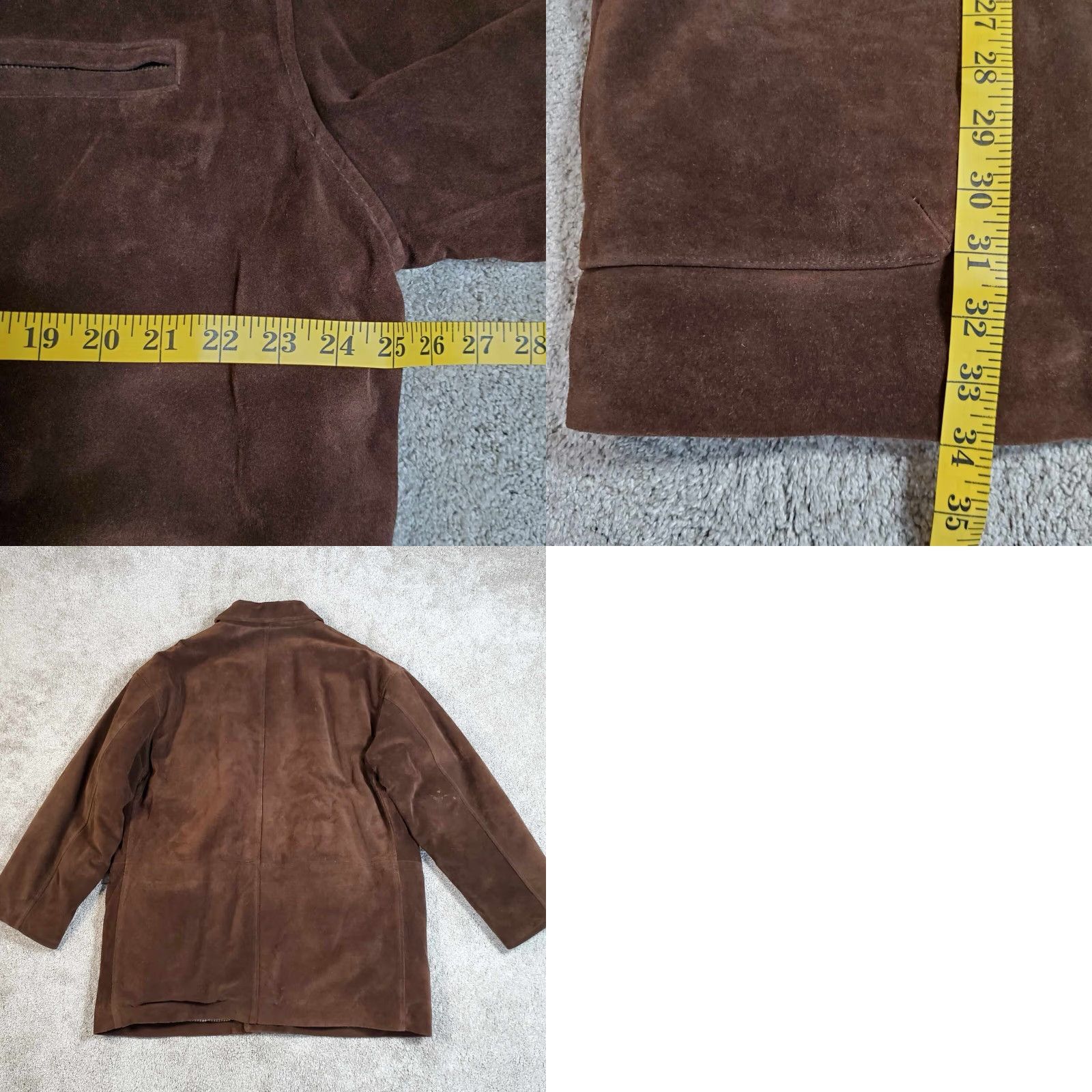 Ralph Lauren VINTAGE Polo Ralph Lauren Leather Jacket Bomber L - Brown - Large - Full Zip - Lined - Cotton Lining - Men Size US L / EU 52-54 / 3 - 8 Thumbnail