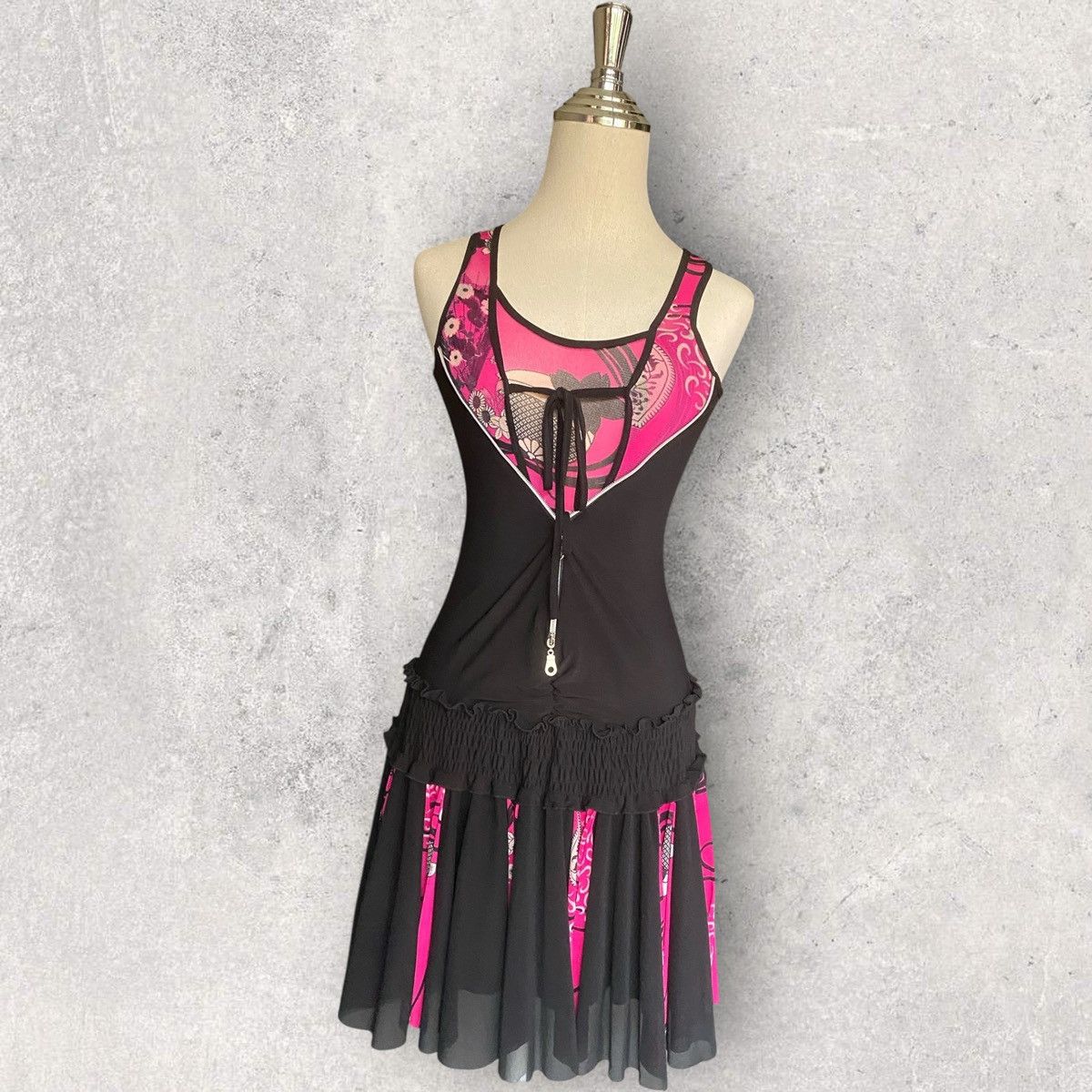 Jean Paul Gaultier JPG Zip Up Sheer Mesh Dress Size S / US 4 / IT 40 - 1 Thumbnail