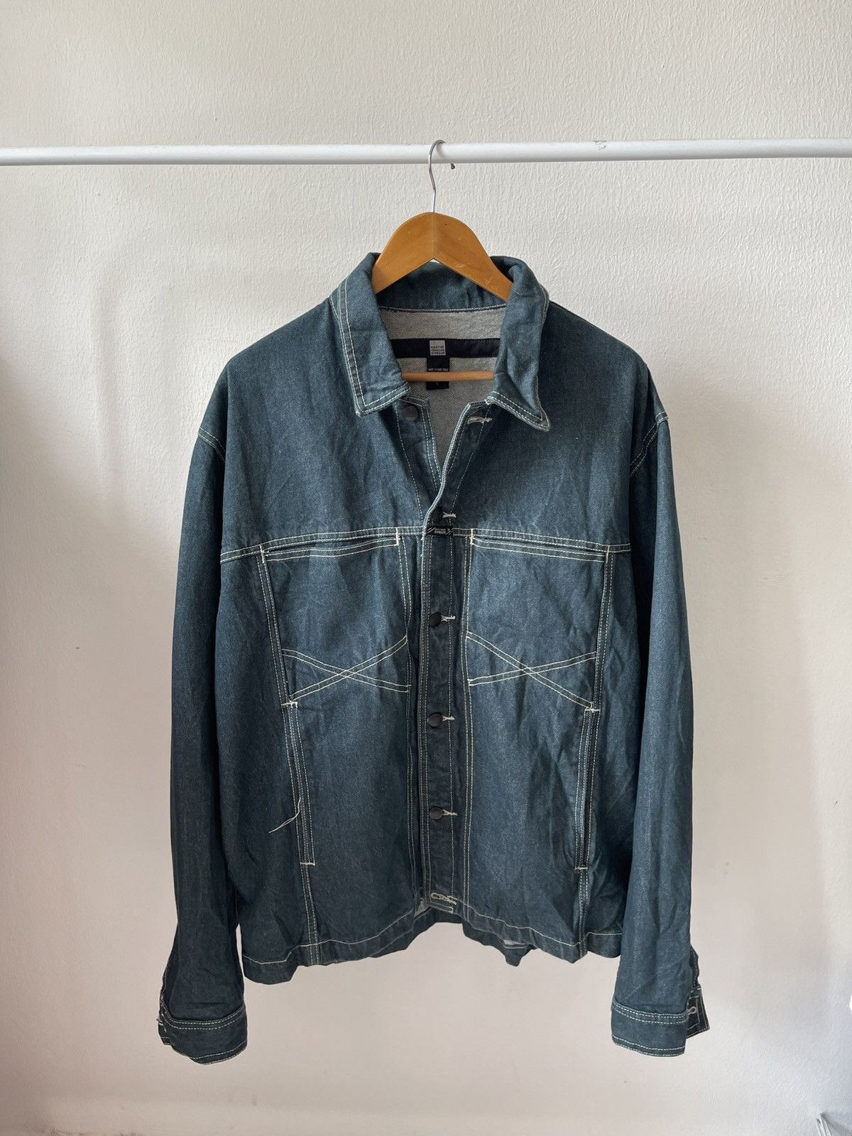 CLOSED × Marithe + Francois Girbaud 2000s Marithe Francois Girbaud Denim Jacket Size US XL / EU 56 / 4 - 11 Thumbnail