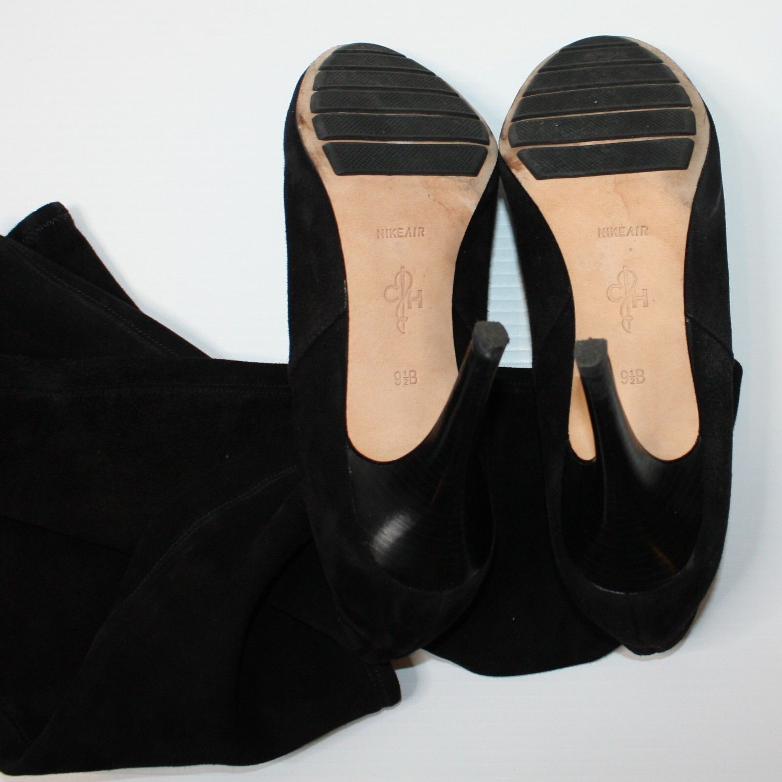 Cole Haan Air Talia Boots in Black Suede and size US 9.5 MSRP $498 Size US 9.5 / IT 39.5 - 8 Thumbnail