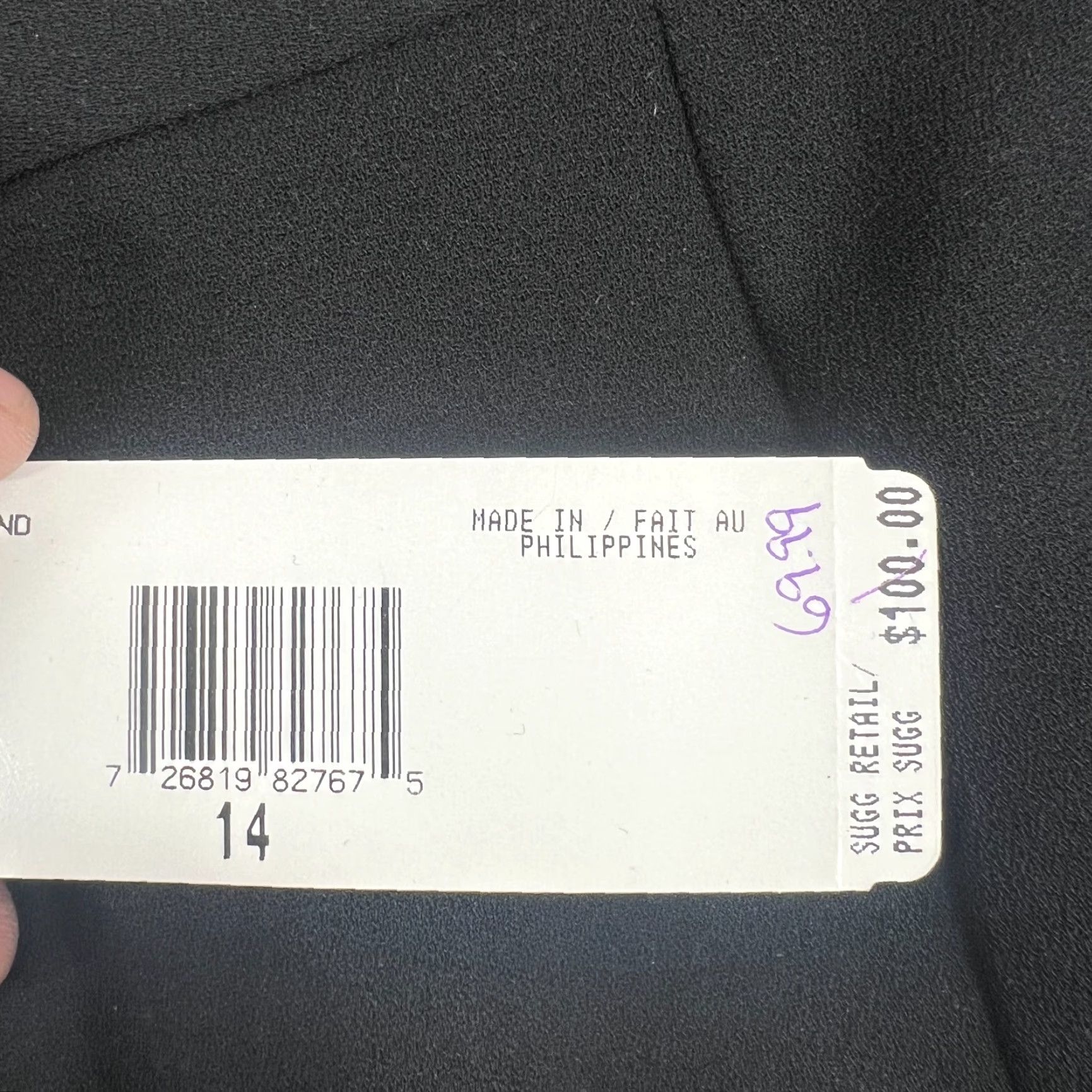 Jones New York Vintage Jones New York Women's Skirt Black Size 14 Size 36" / US 14 / IT 50 - 4 Thumbnail