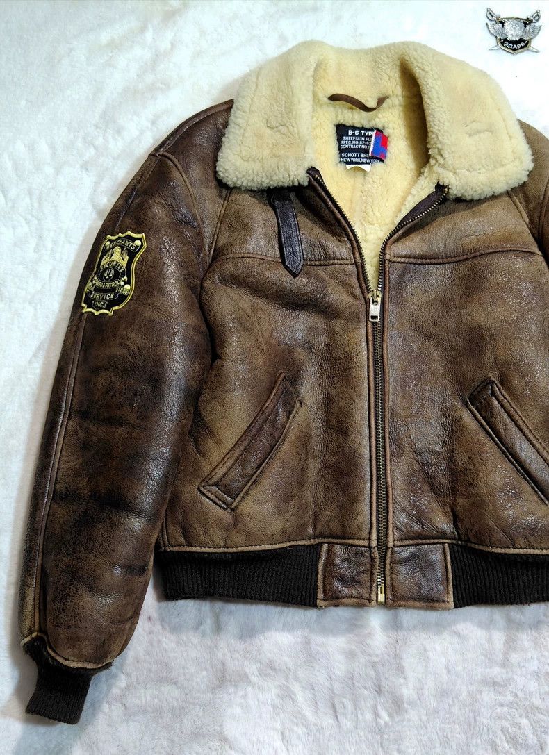 Schott Schott Classic leather jacket Size US XS / EU 42 / 0 - 4 Thumbnail