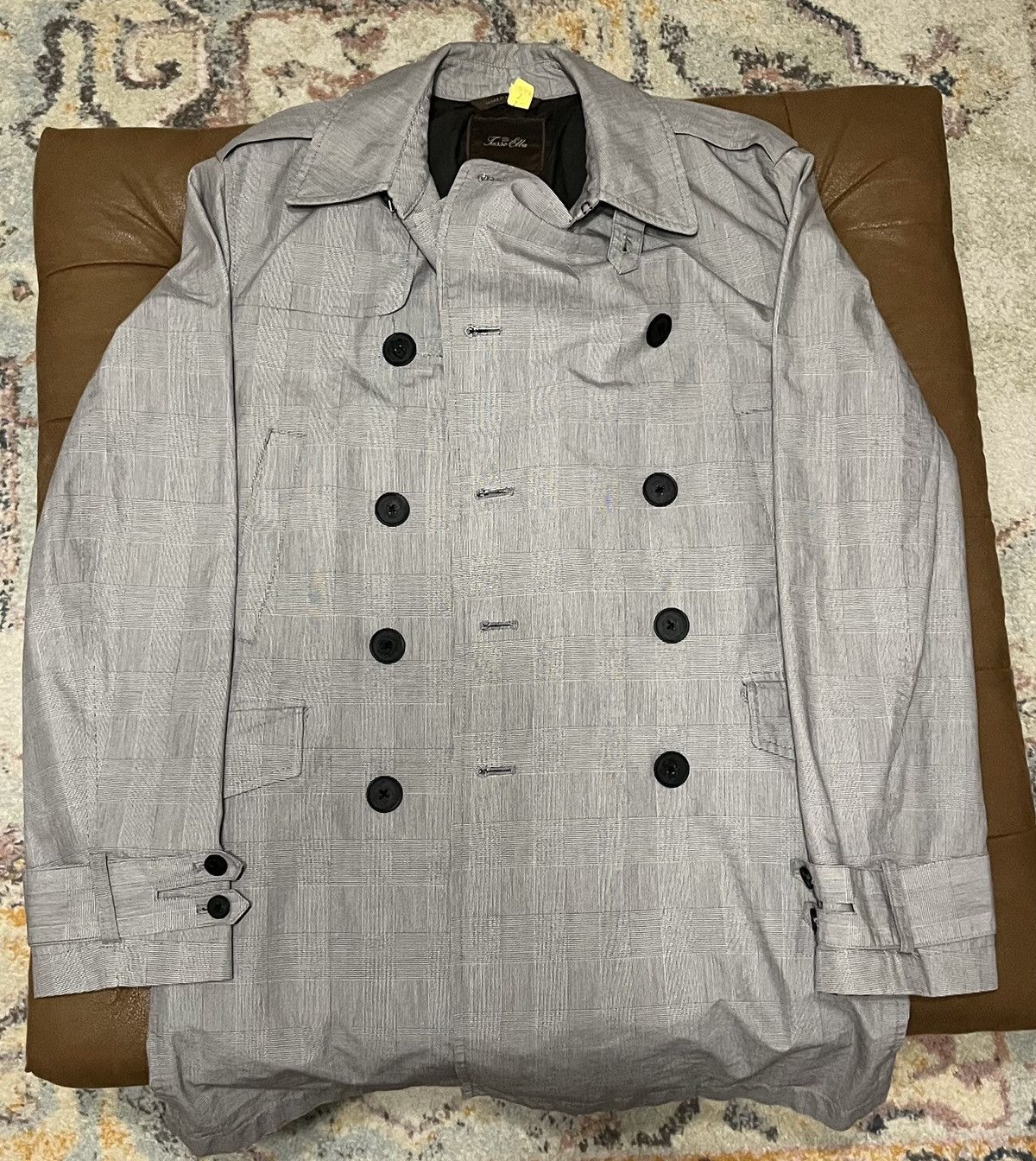Tasso Elba Tasso Elba Raincoat Size US S / EU 44-46 / 1 - 1 Thumbnail