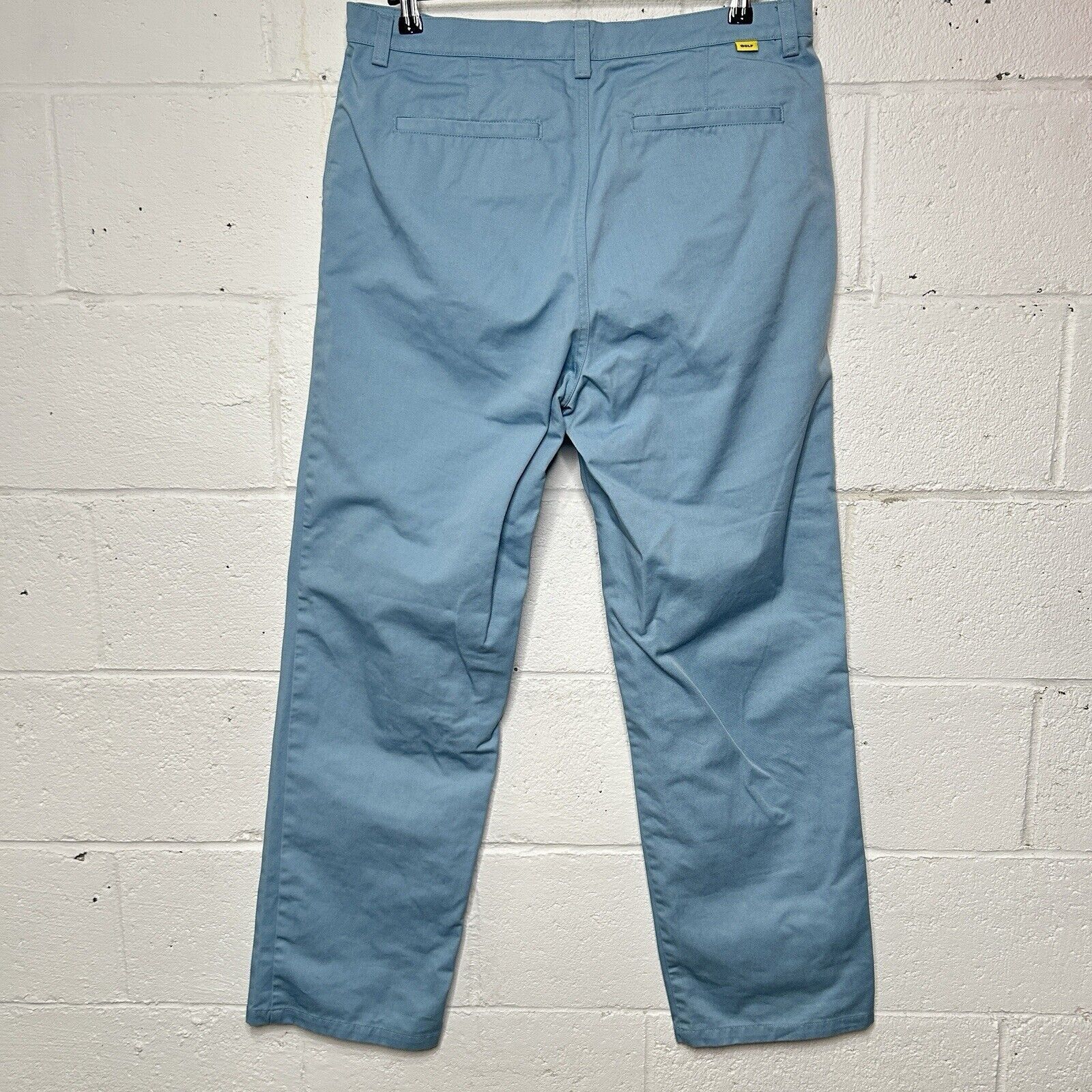 Dickies Golf Wang Golf Le Fleur Embroidered Chino Pants “Blue” Size US 34 / EU 50 - 2 Thumbnail