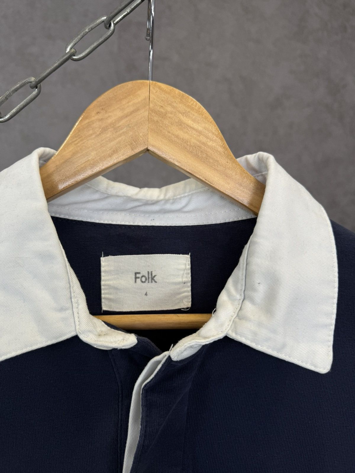 Folk Folk designer polo sweatshirt Size US M / EU 48-50 / 2 - 3 Thumbnail