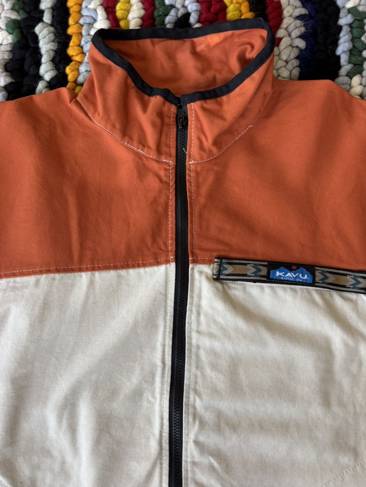 KAVU Kavu Made In USA Canvas Zip Up Size US M / EU 48-50 / 2 - 3 Thumbnail