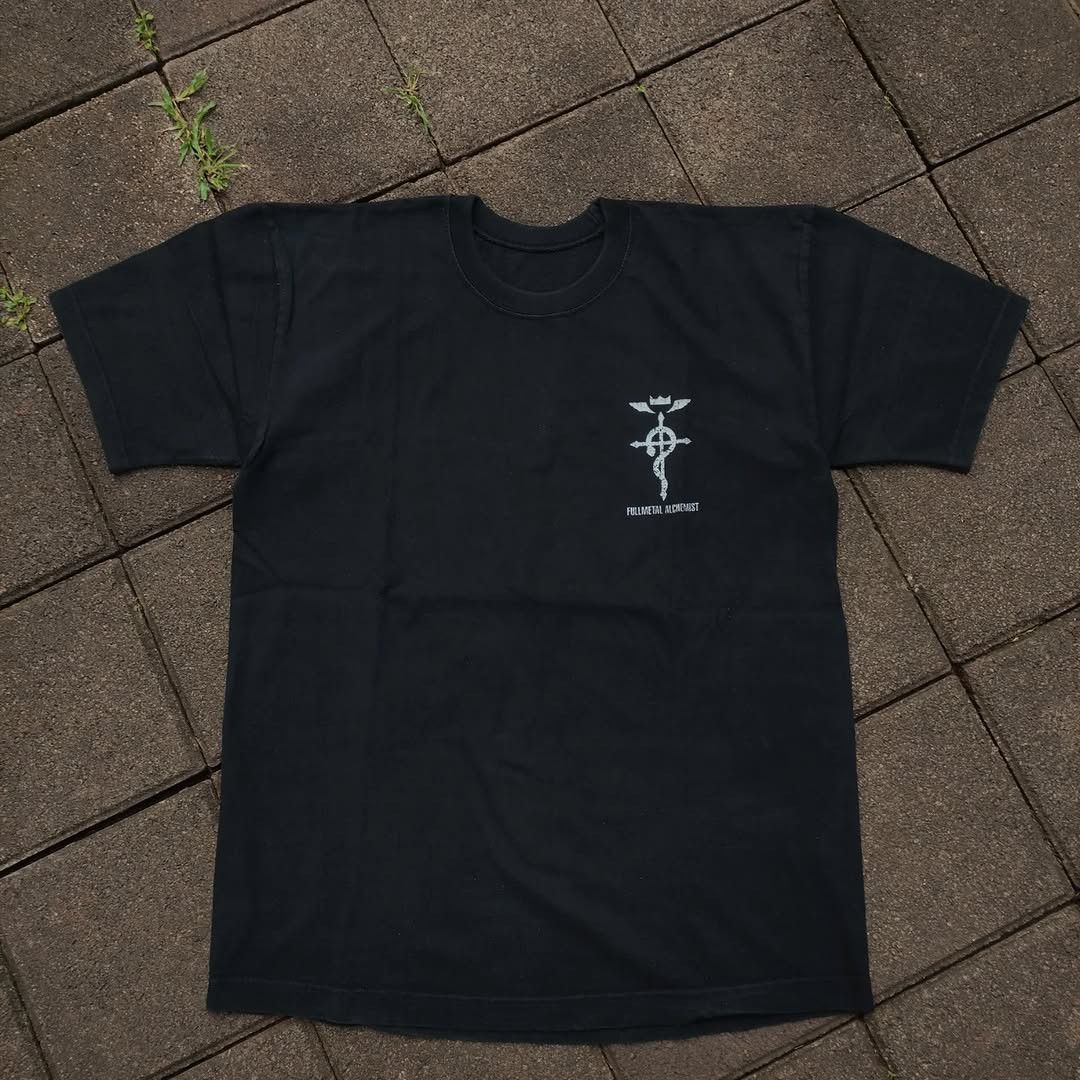 Anime Vintage Y2K Fullmetal Alchemist Promo Tee Size US L / EU 52-54 / 3 - 5 Thumbnail