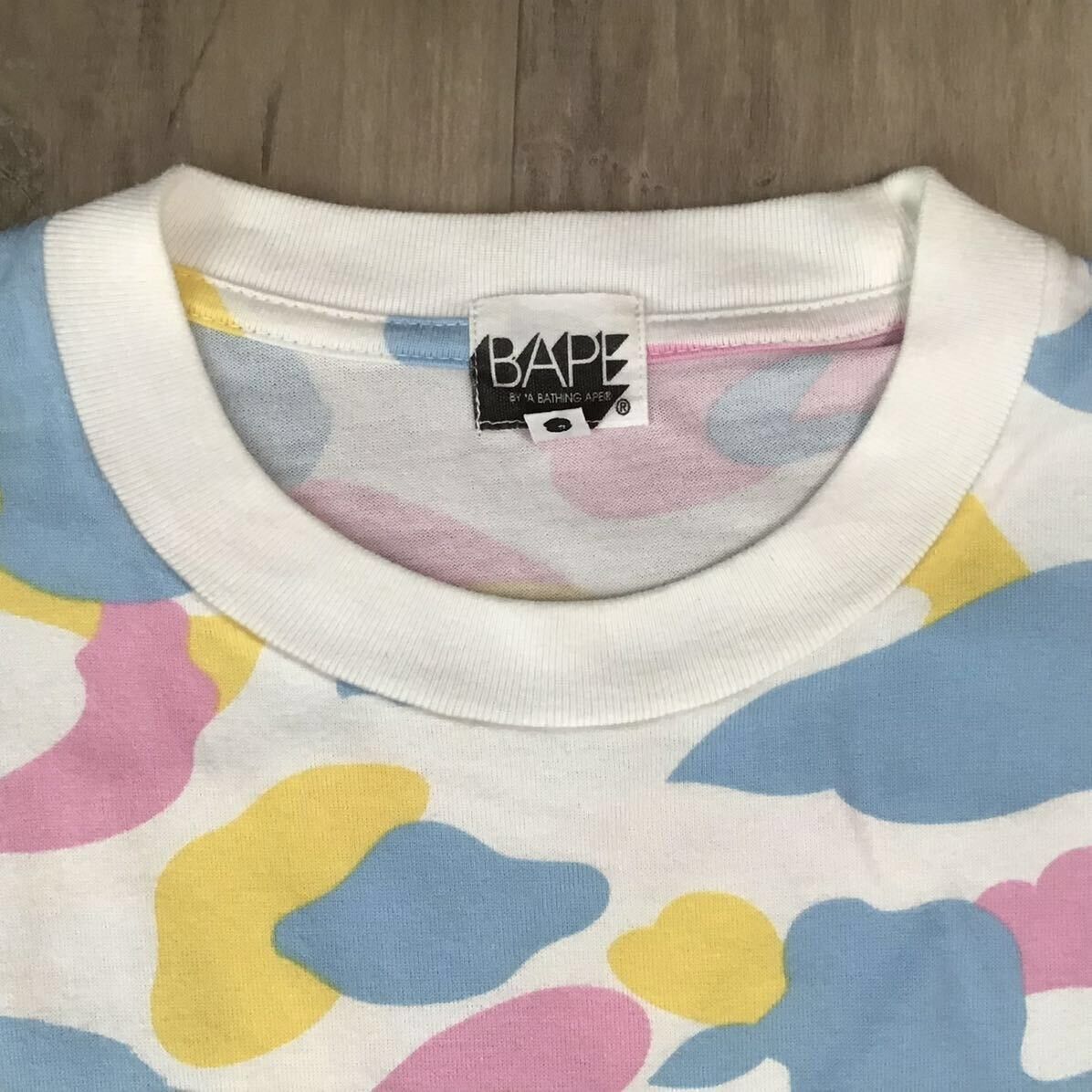 Bape × Nigo BAPE Multi camo T-shirt cotton candy camo APE NIGO Size US M / EU 48-50 / 2 - 3 Thumbnail