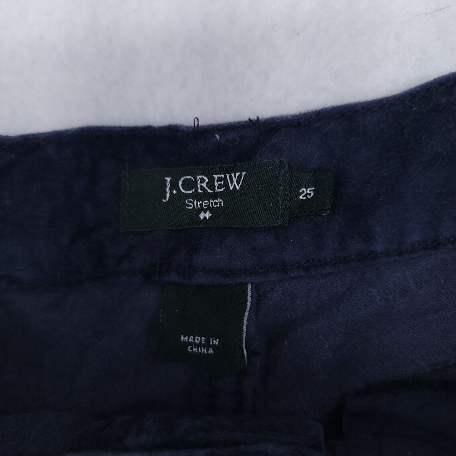J.Crew JCrew Casual Button Medium Wash Pants Womens Size 25 Blue Size 26" / US 2 / IT 38 - 3 Thumbnail