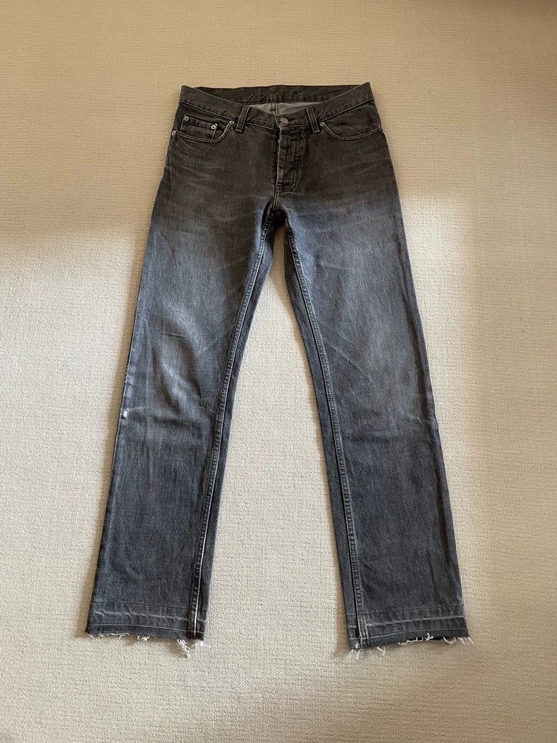 Helmut Lang HELMUT LANG size31 Grayish water-washed jeans Size US 31 - 1 Thumbnail