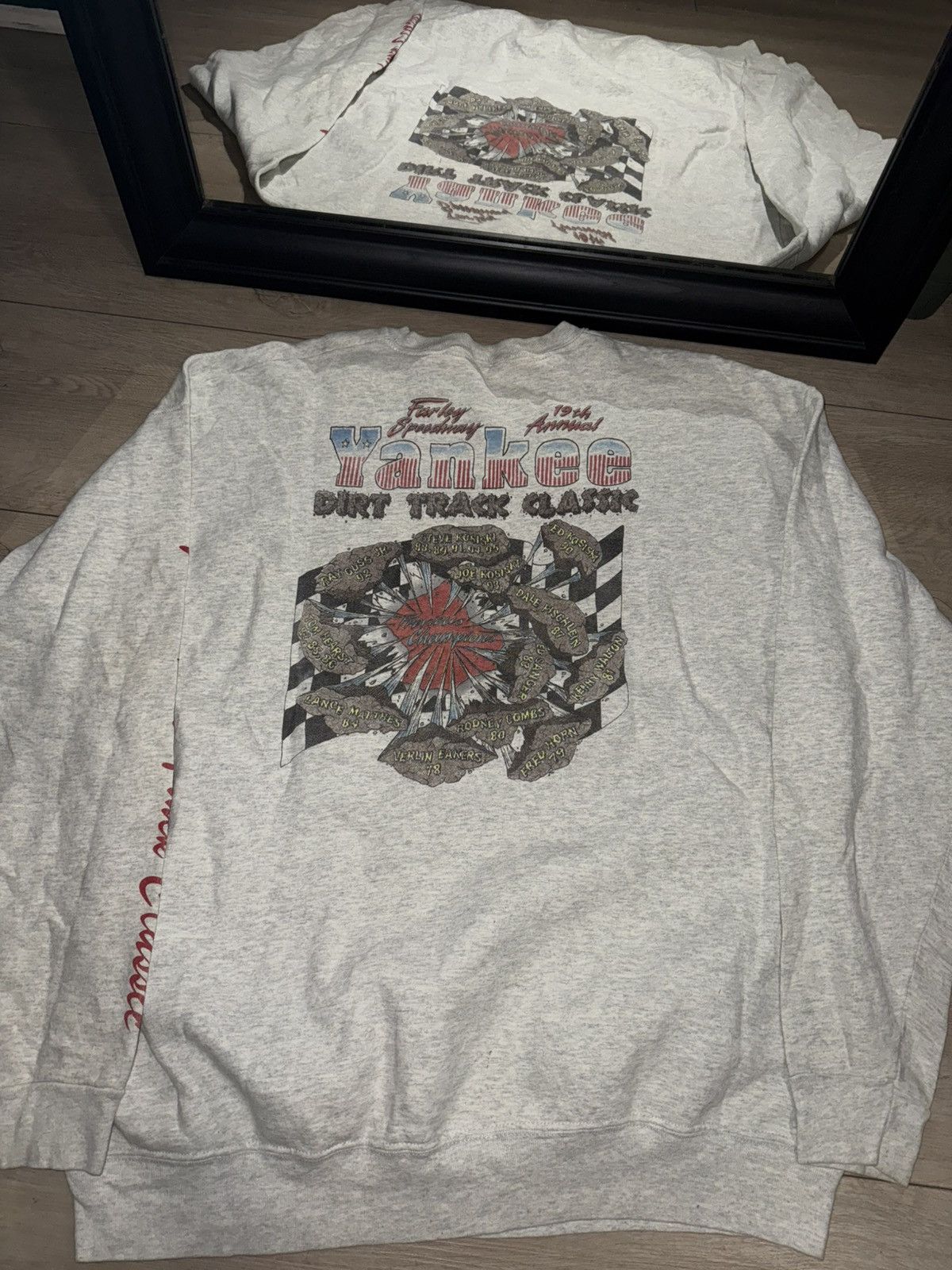 NASCAR × Vintage Rare VintageSigned1990s Taz Yankee Dirt Track Classic NASCAR Size US XXL / EU 58 / 5 - 2 Thumbnail