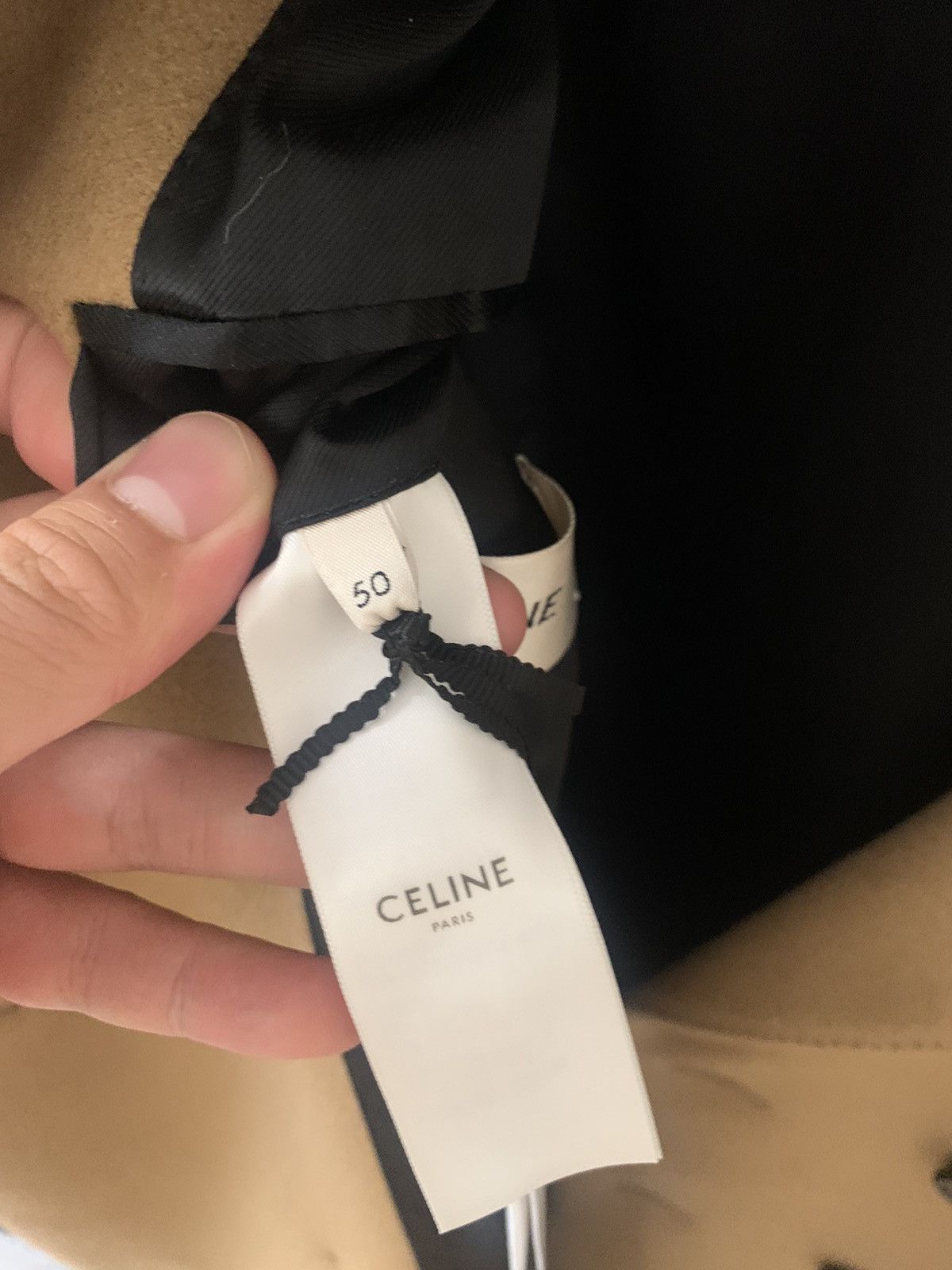 Celine Celine 2020FW Camel Wool and Cashmere coat Size US M / EU 48-50 / 2 - 5 Thumbnail