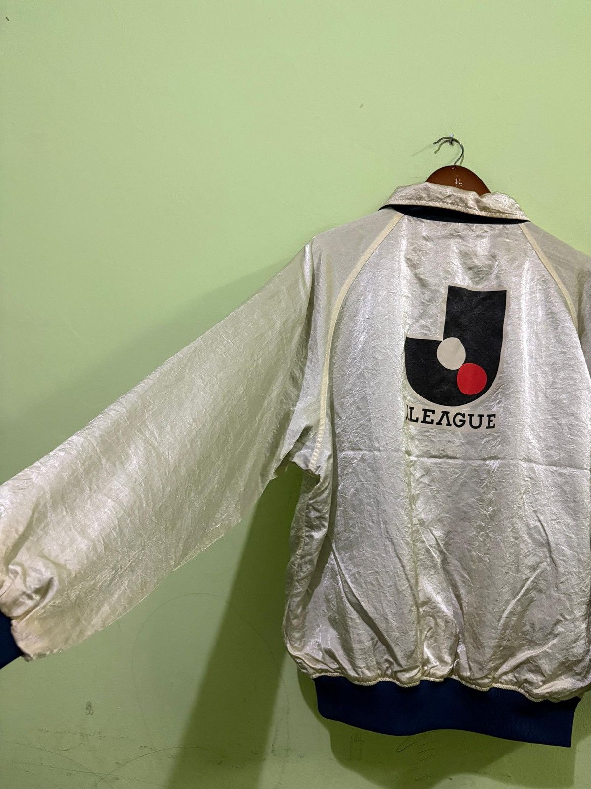 Japanese Brand × Vintage Vintage J.League Windbreaker Jacket Reversible Design Size US L / EU 52-54 / 3 - 7 Thumbnail